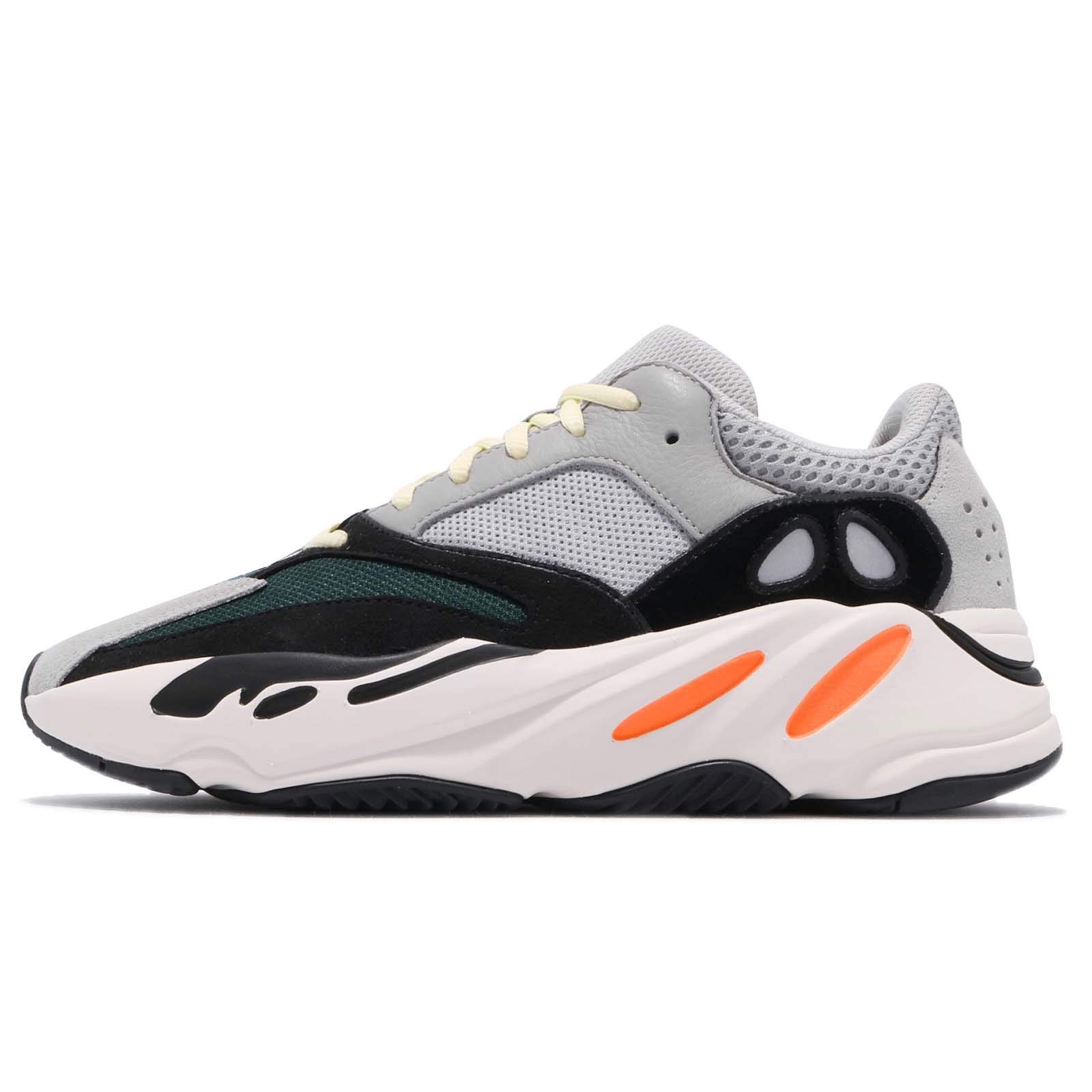 Adidas Men's Yeezy Boost 700 Wave Runner Sneakers - Solid Grey/Chalk White/Core Black - Comfortable Running & Casual Shoes for Men