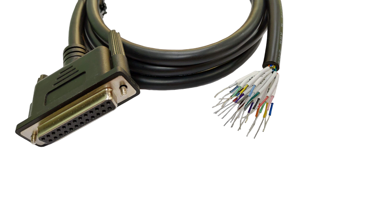 25 Pin RS232 Serial Cable Female to Female - 3/5/10/25 Feet Length Options - Durable DB25 Connector for Industrial Equipment, POS Systems & Legacy Devices