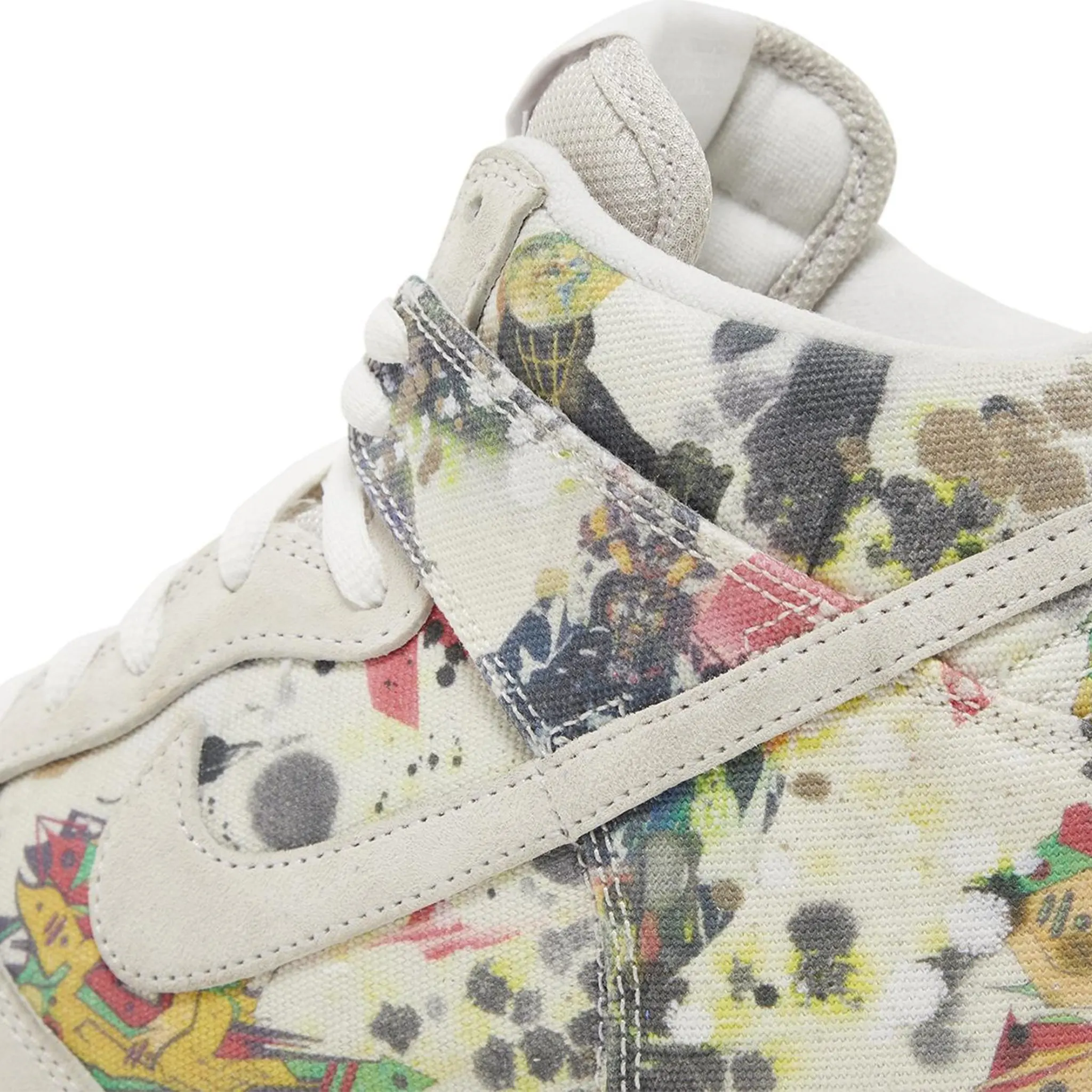 Supreme x Nike SB Dunk High Rammellzee Sneakers - Limited Edition Skate Shoes for Men & Women - Perfect for Streetwear Fashion & Skateboarding