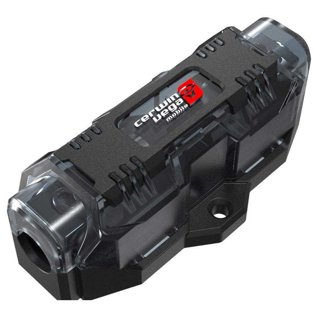 Cerwin Vega ANLM1 1 Position Mini ANL Fuse Holder - Waterproof & Durable for Car Audio, Marine & RV Electrical Systems