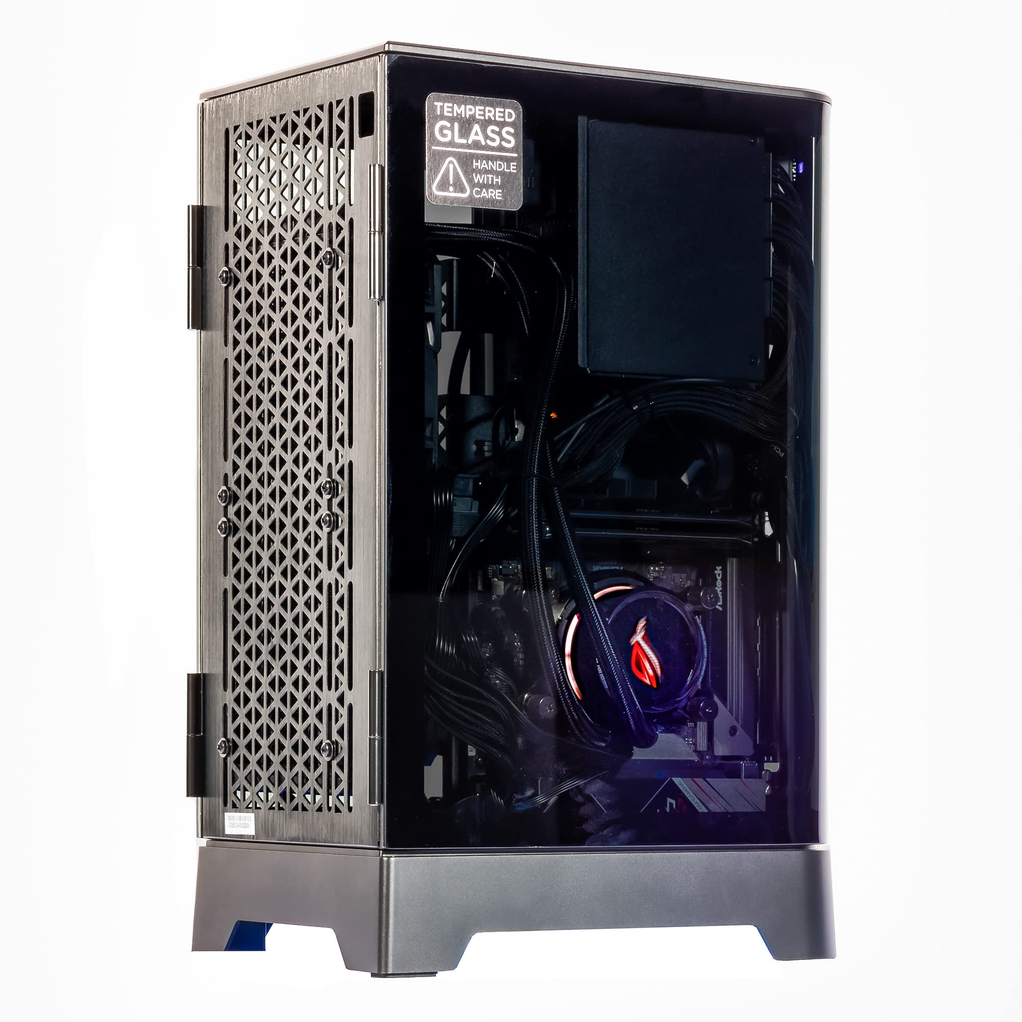 Velztorm Zenix Compact SFF Gaming PC - AMD Ryzen 5 5600X 6-Core, 64GB DDR4 RAM, 1TB NVMe SSD, RTX 3070 8GB GPU, WiFi 6 & Bluetooth 5.2, RGB Liquid Cooling, 750W PSU, Windows 10 Home - Perfect for Esports, VR Gaming & Content Creation