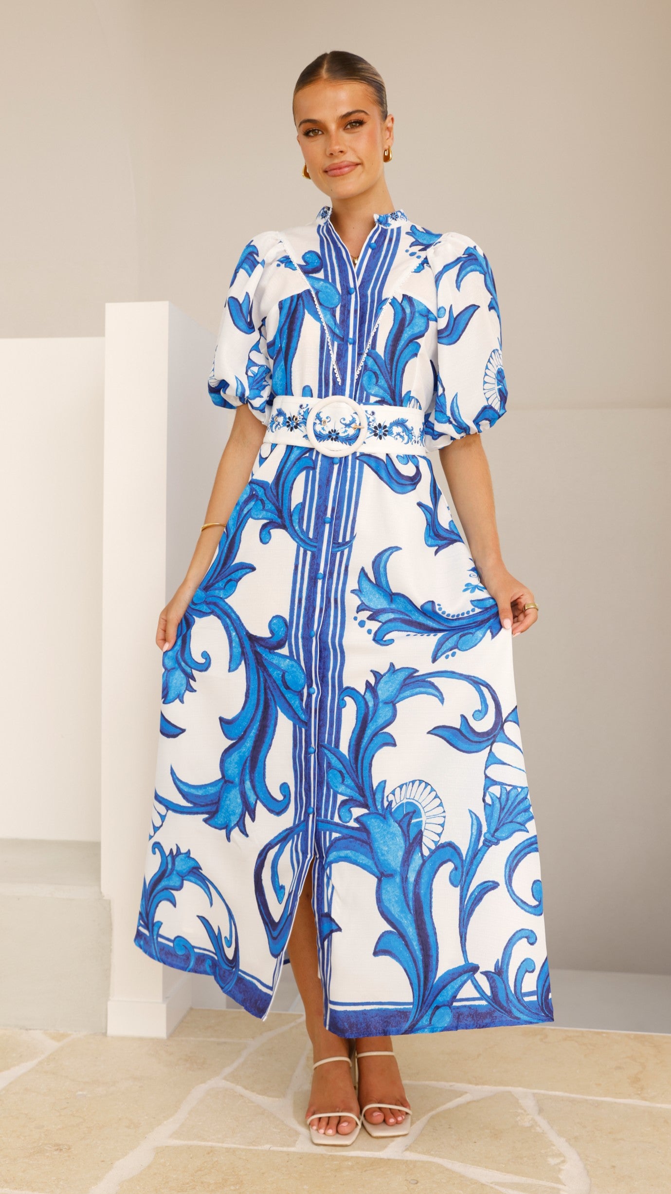 Hedley Maxi Dress for Women - Flowy Summer Beach Dress with Pockets | Perfect for Vacations, Beach Outings, and Casual Wear