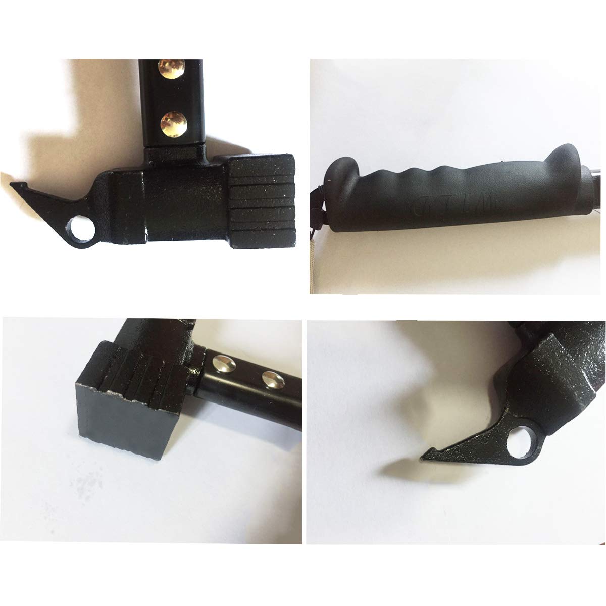 Heavy Duty Camping Hammer with Tent Stake Remover - 12.6