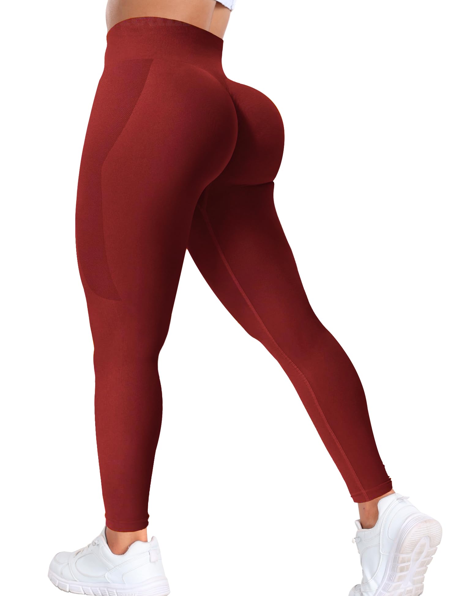 **Amplify Scrunch Butt Lifting Leggings for Women - High Waist Seamless Yoga Pants with Tummy Control - Perfect for Gym, Workout & Everyday Wear**