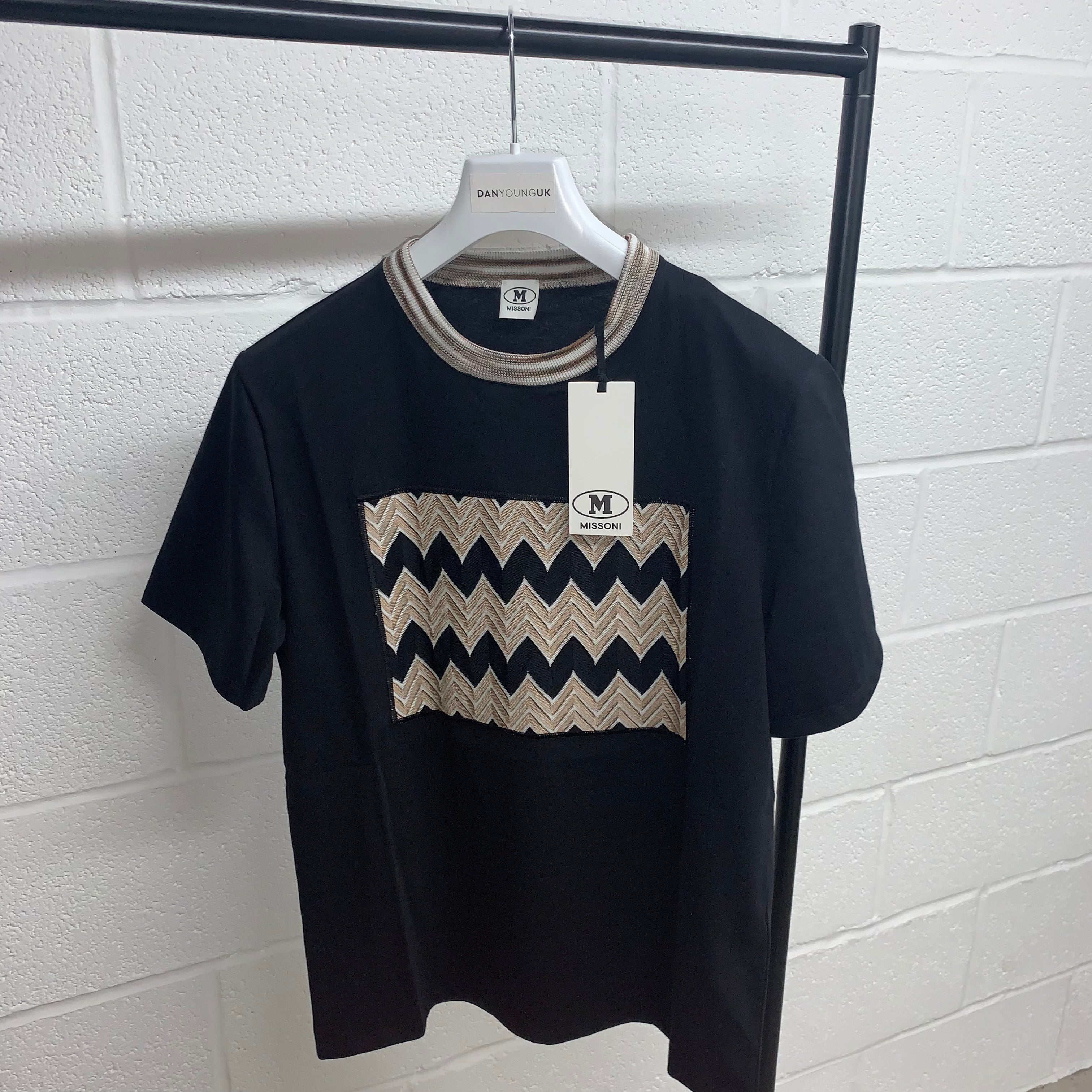 Missoni Embroidered Logo T-Shirt for Women - Fashionable Cotton Tee for Casual Wear, Outings & Summer Style