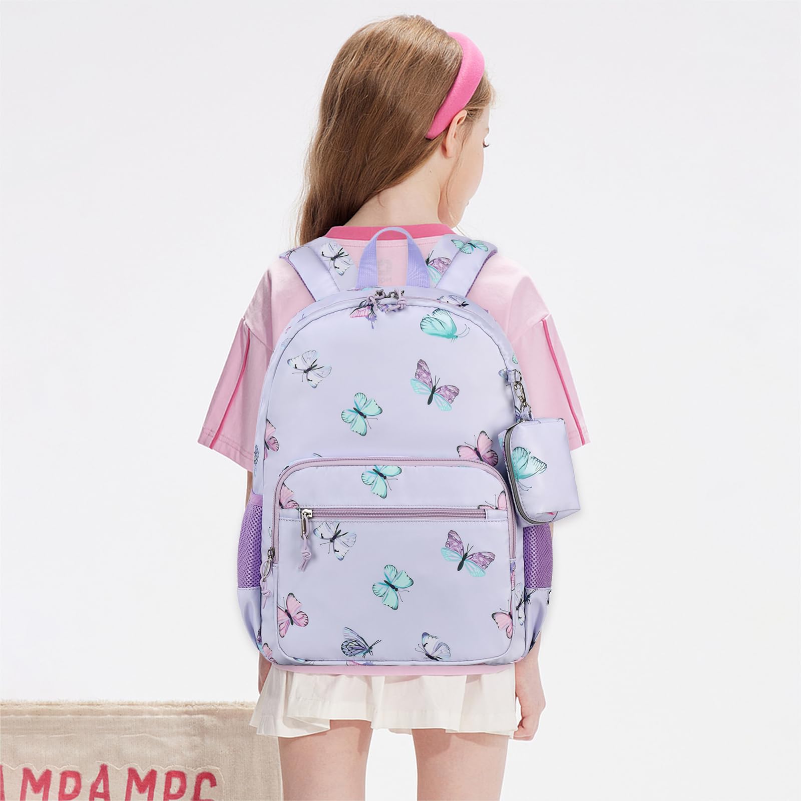 Mygreen Kawaii Girls Backpack for School - Cute Kids Backpack with Laptop Compartment | Perfect for Elementary Students, Travel & Daily Use