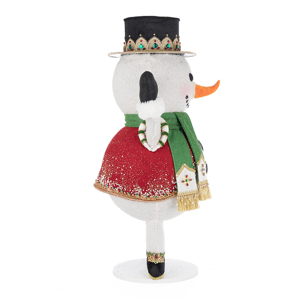 Christmas Snowman Candy Container - Decorative Holiday Treat Holder for Parties & Gifts | Katherine's Collection