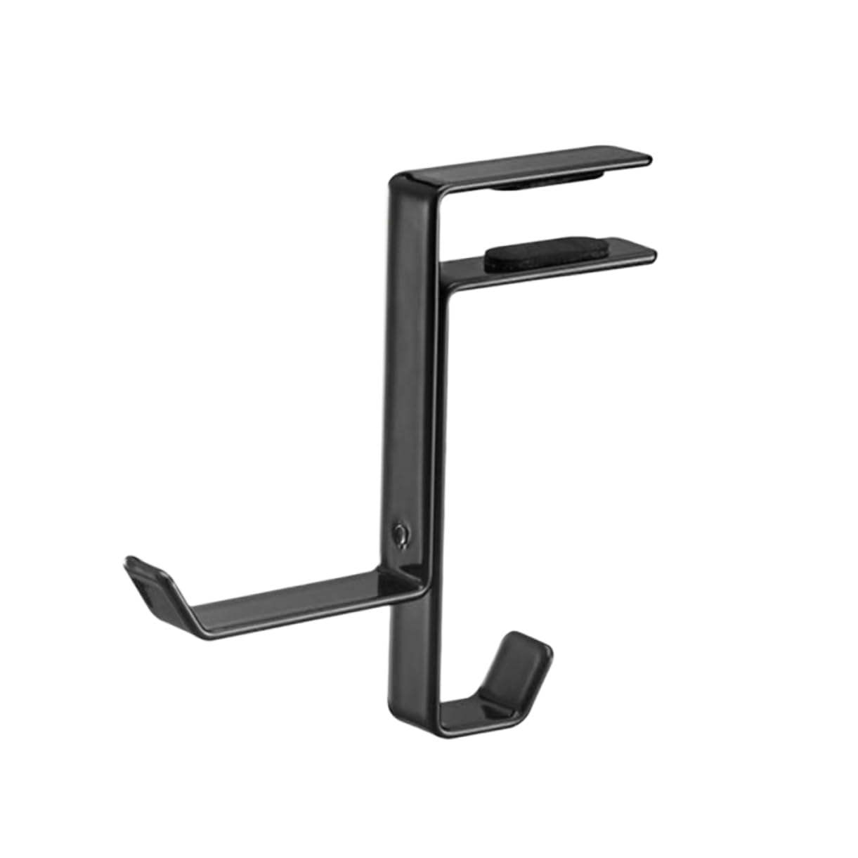 3-Piece Metal Headset Shelf Rack - Space-Saving Headphone Holder & Earphone Stand for Desk Mount, Wall Mount, or Closet Organization - Perfect for Gaming, Office, and Home Use