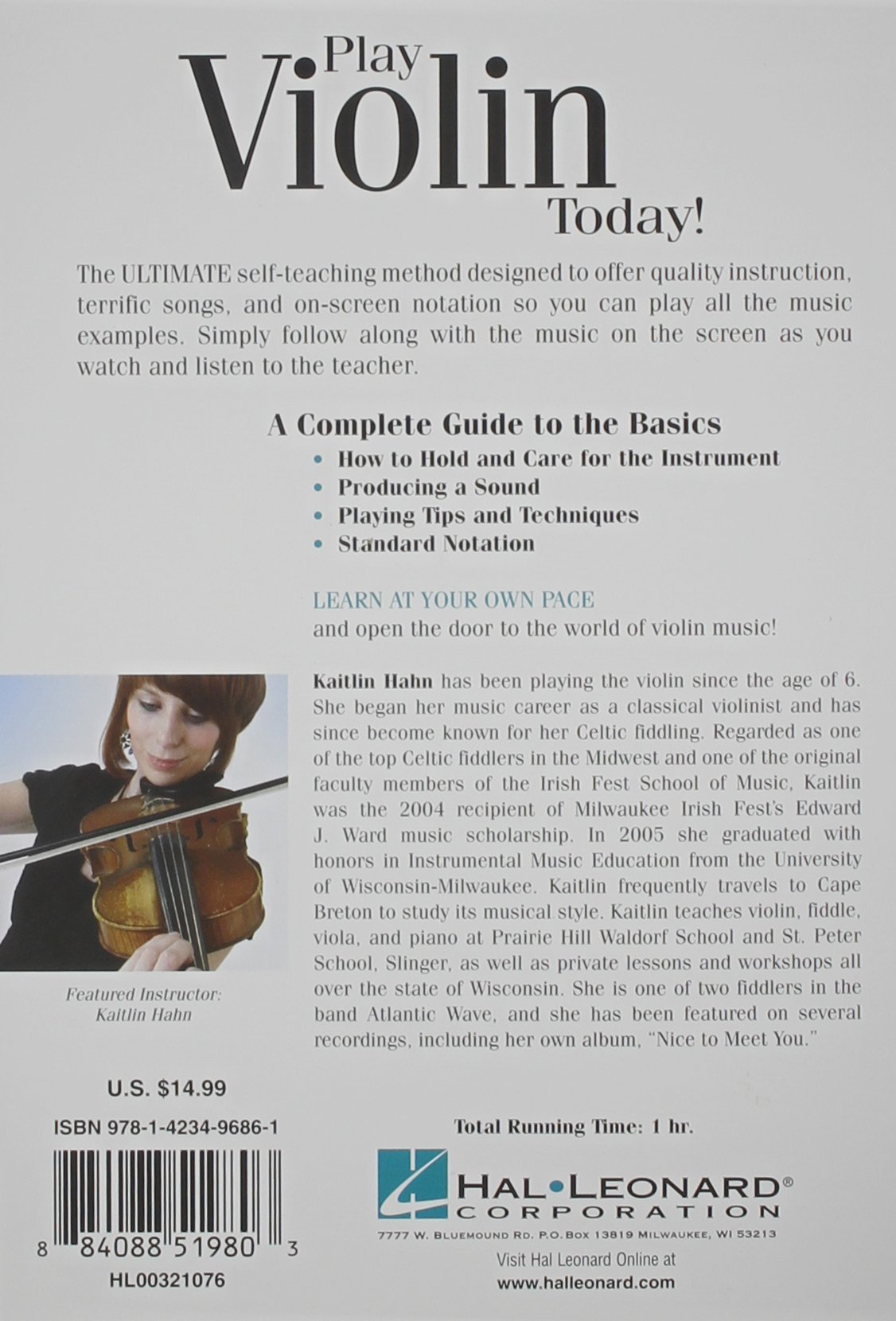 Learn to Play Violin - Beginner Violin Lessons & Tutorials for Adults & Kids | Perfect for Home Practice, Music Classes & Gifts