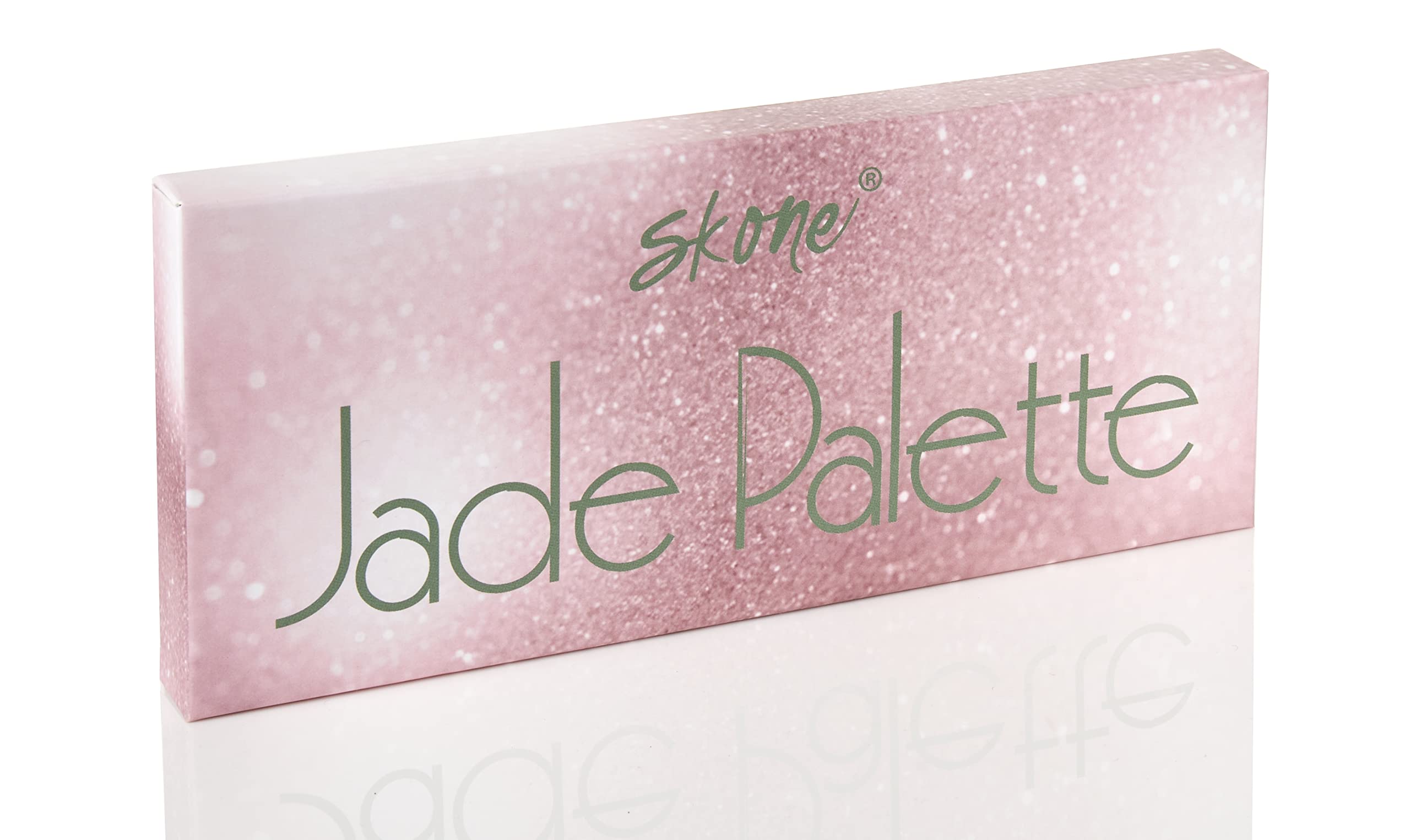 Skone Jade Eyeshadow Palette - Matte & Shimmer Colors for Longwear Makeup | Perfect for Day & Night Looks