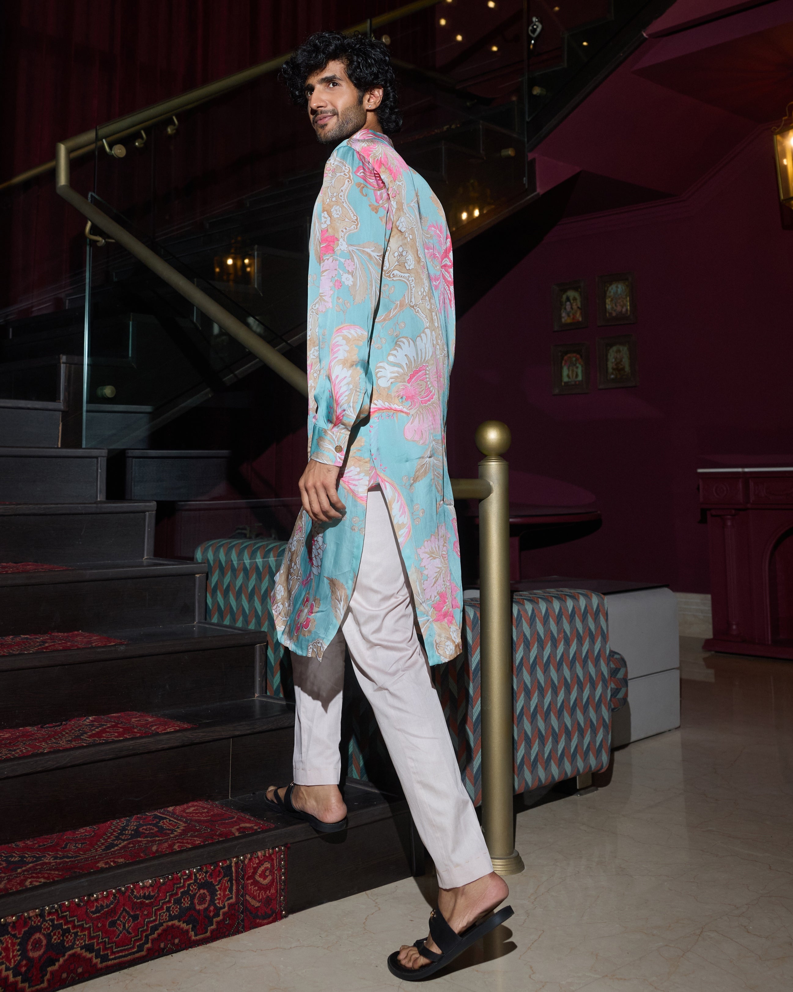 Stylish Asad Kurta Set for Men - Traditional Pakistani Outfit - Perfect for Eid, Weddings & Festive Occasions