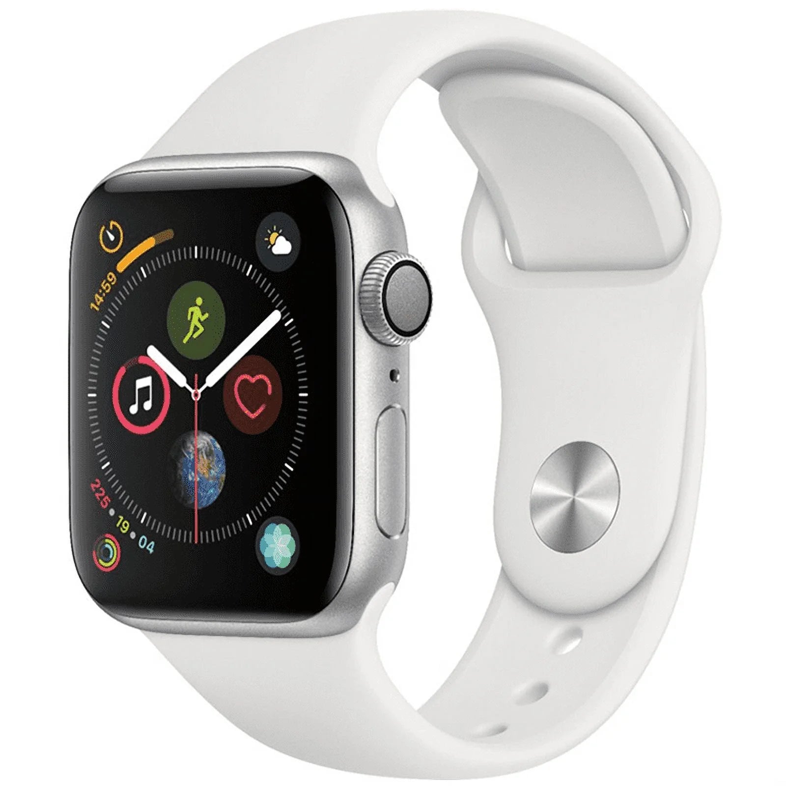 Refurbished Apple Watch Series 4 44mm GPS Smartwatch - Fitness Tracker, Heart Rate Monitor & Water Resistant for Running, Swimming & Daily Use