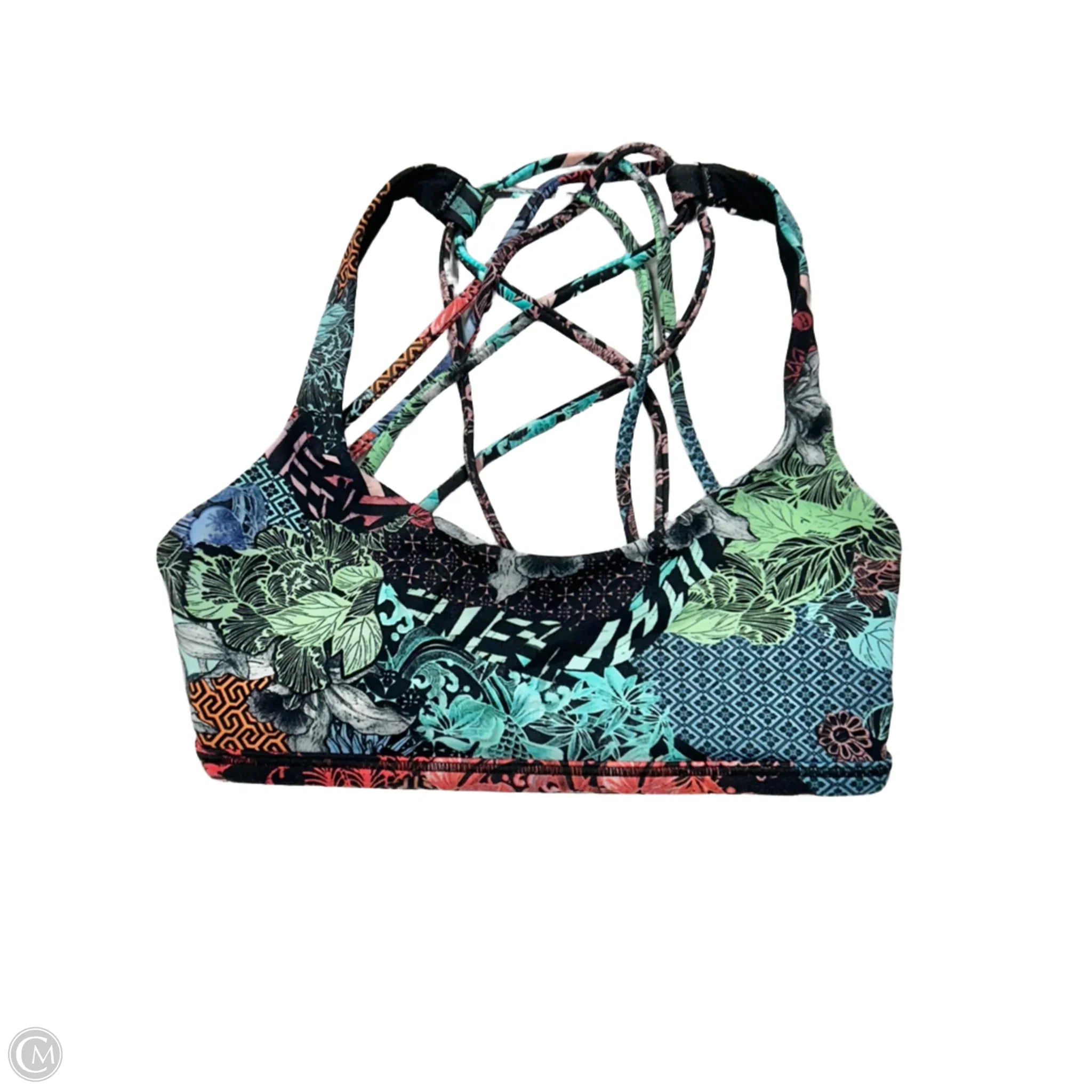Lululemon Multi-Colored Athletic Bra for Women - Size XS - Perfect for Yoga, Running & Gym Workouts