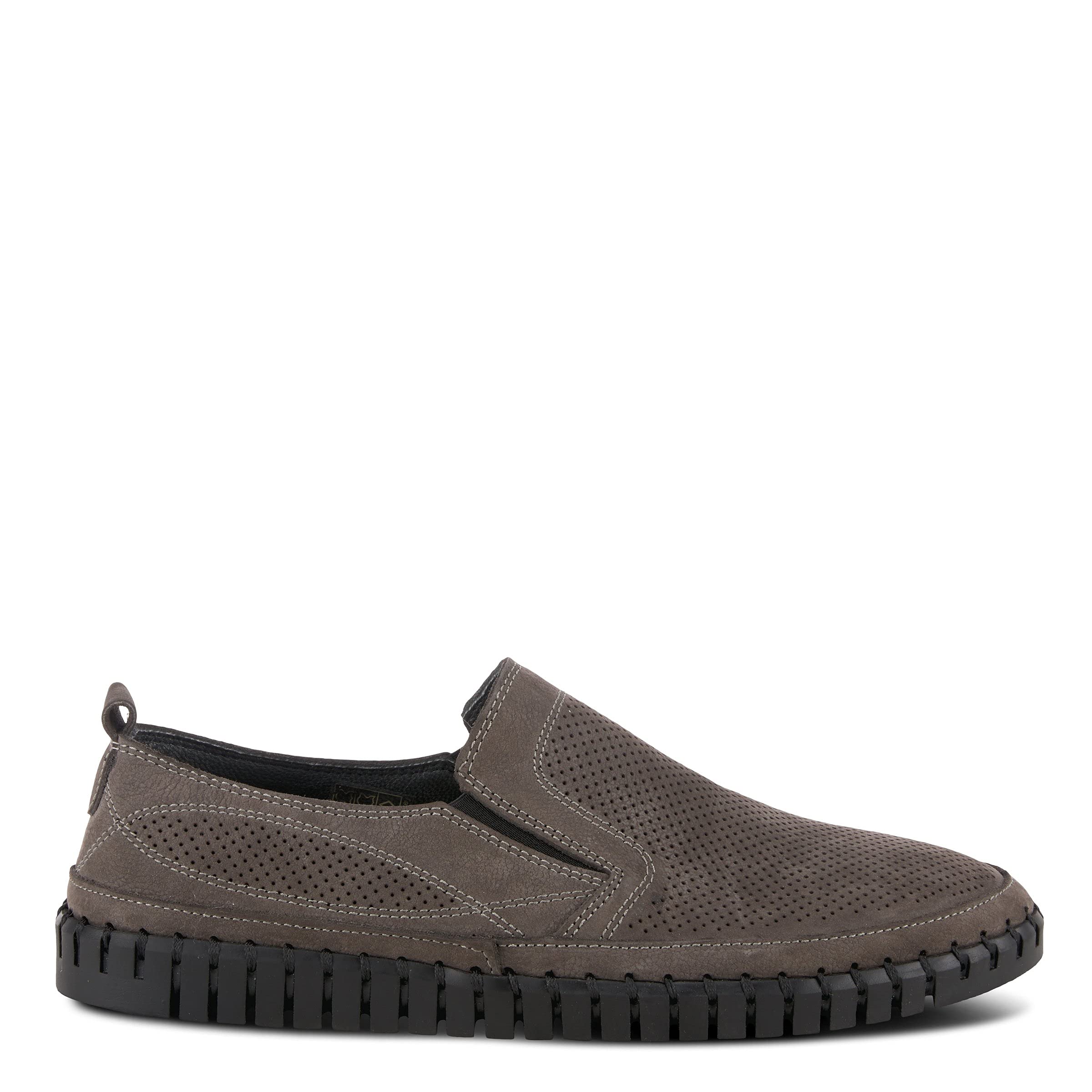 Spring Step Men's Mateo Slip-On Casual Shoes - Comfortable Loafers for Walking, Work & Travel - Breathable Lightweight Slip-Ons for Men