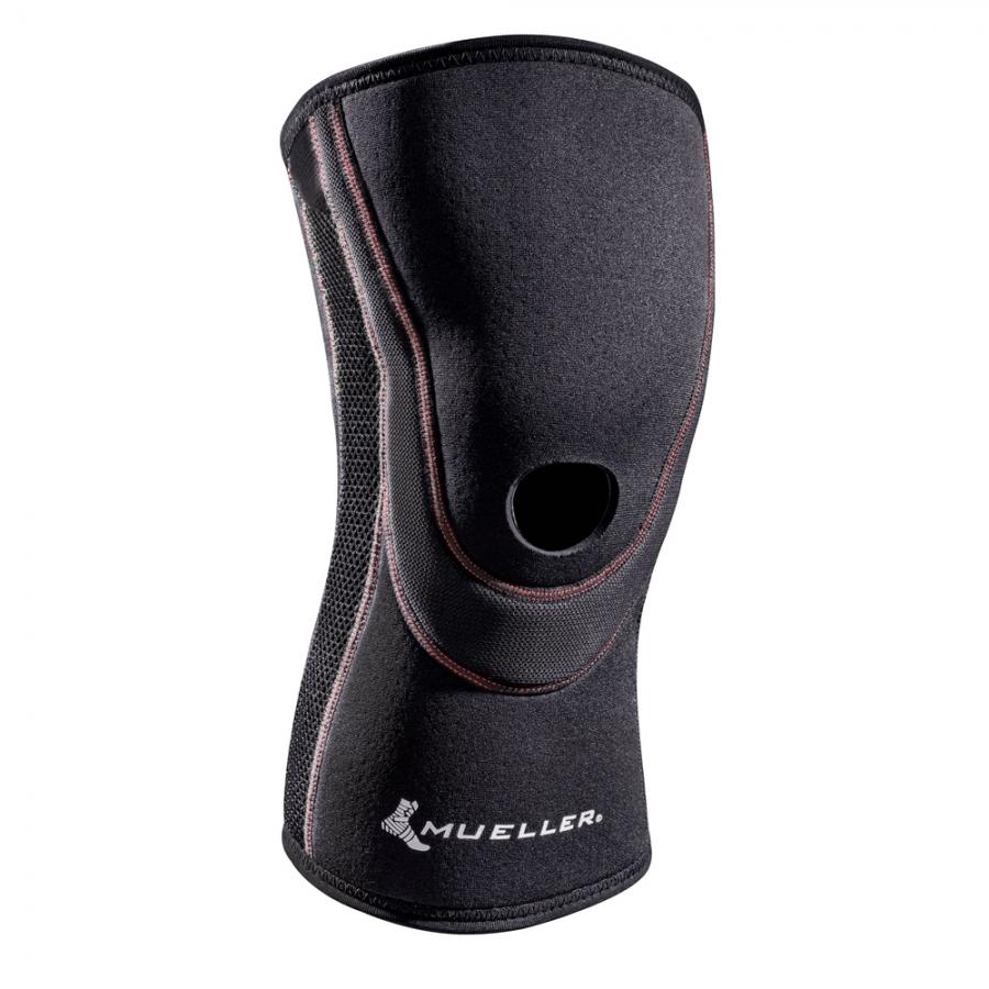 Mueller Breathable Open Patella Knee Sleeve for Running, Basketball & Workouts - Support & Pain Relief for Arthritis, Joint Pain & Injury Recovery