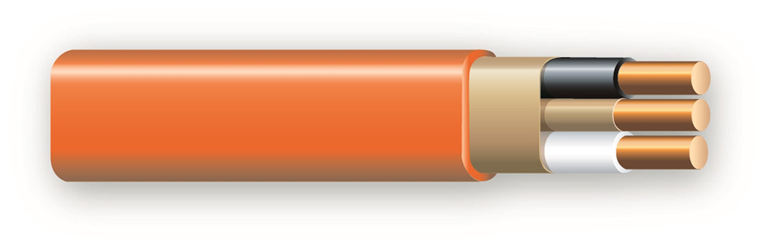 Cerro Wire 147-1802C 100-Foot 2-Conductor NMB Wire - Electrical Wiring for Home & Commercial Use - Perfect for Indoor Installations, Lighting Circuits & Appliance Connections