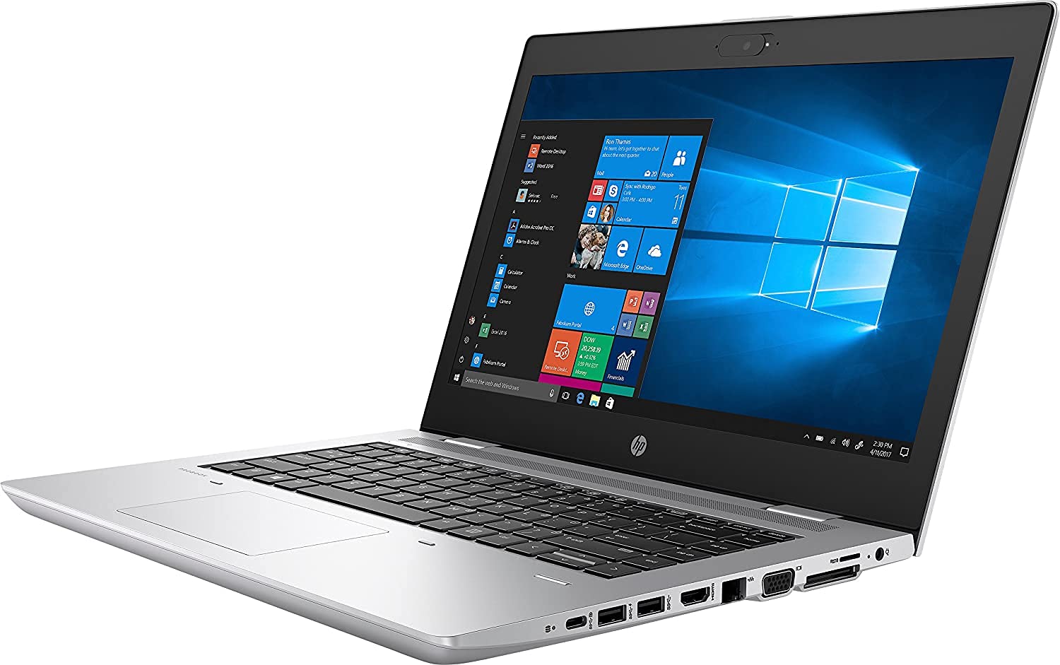 Renewed HP ProBook 640 G4 Laptop - Intel Core i5-8250U, 8GB RAM, 256GB SSD, Intel UHD Graphics 620, Windows 10 Pro | Business & Office Productivity, Remote Work, Student Computing