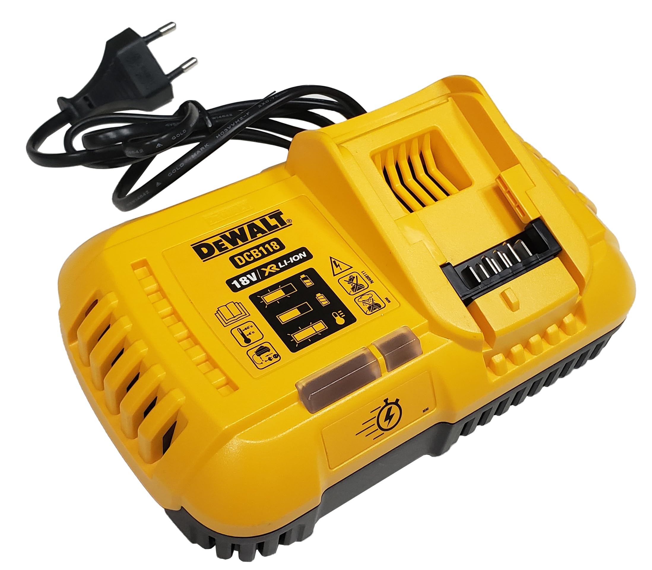 DeWalt DCB118 Flexvolt 20V/60V Max Fast Battery Charger for Power Tools - Perfect for Job Sites & DIY Projects