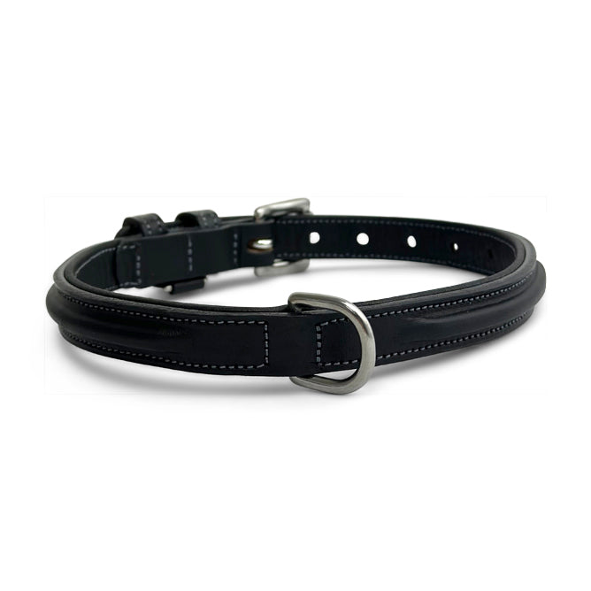 Bentley Deluxe Raised Dog Collar - Premium Adjustable Pet Collar for Large Dogs, Durable Nylon with Padded Comfort - Perfect for Walking, Training & Outdoor Adventures
