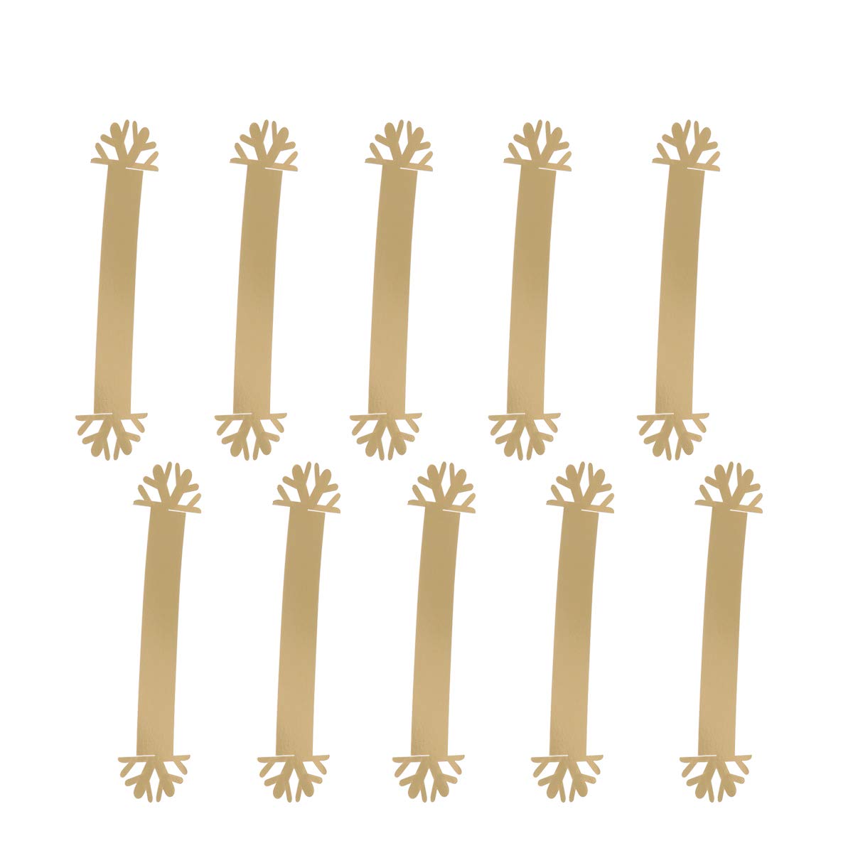 ABOOFAN 25pcs Christmas Napkin Rings Set - Elegant Floral Napkin Holders for Holiday Dinner Parties, Banquets, and Wedding Decorations - Round Napkin Buckles for Xmas Table Setting & Home Decor
