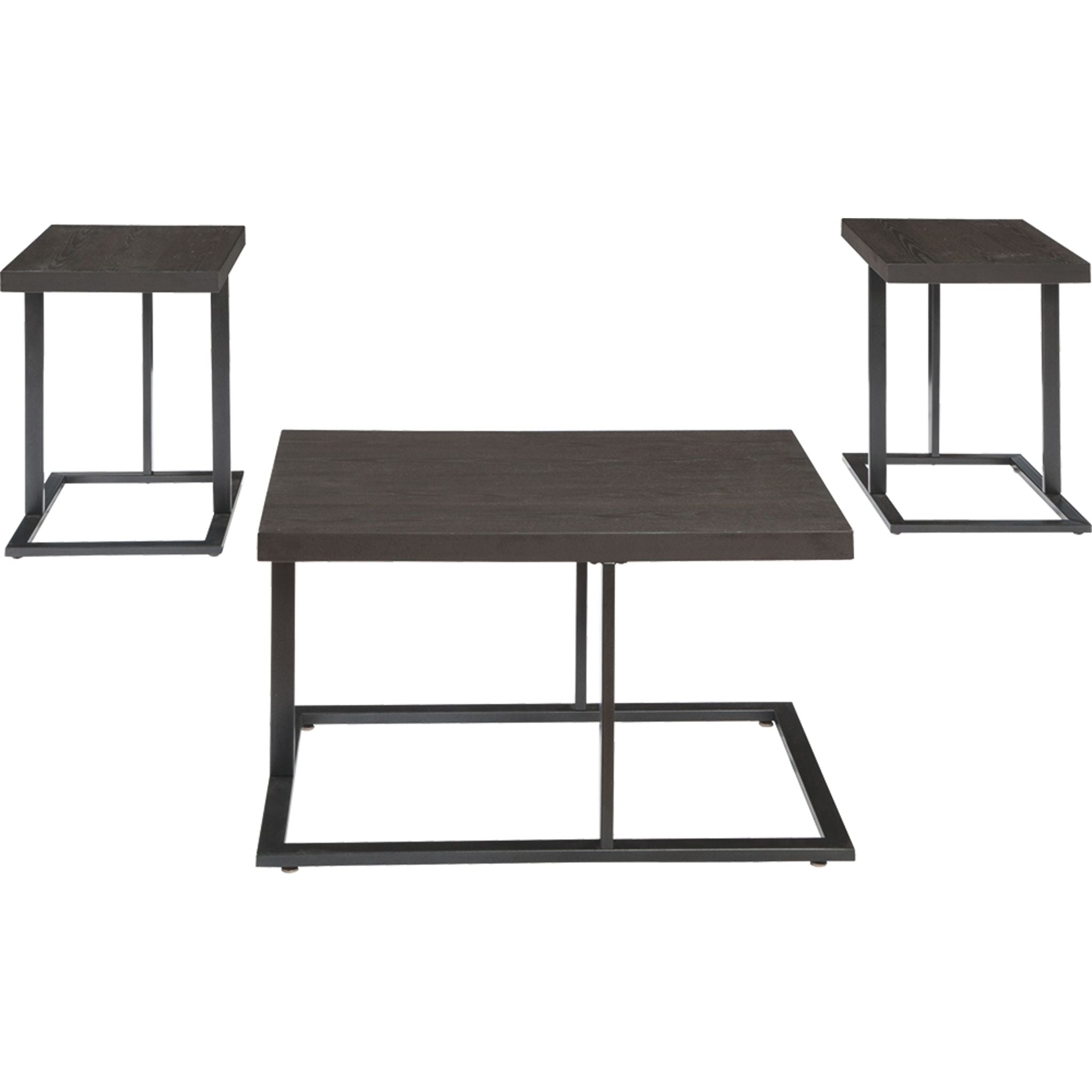 Airdon 3-Pack Bronze Side Tables - Perfect for Living Room, Bedroom, or Outdoor Patio Decor