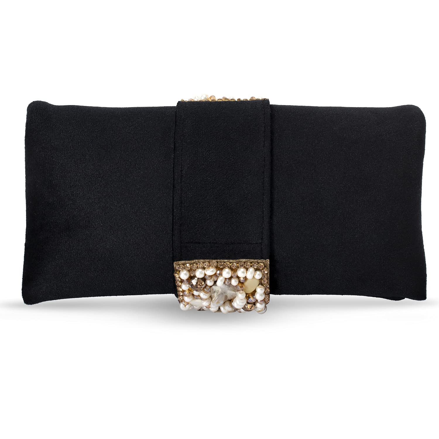 Peora Women's Elegant Clutch Purse for Wedding, Evening Party, Bridal Shower & Special Occasions - Perfect Gift for Brides & Fashion Lovers