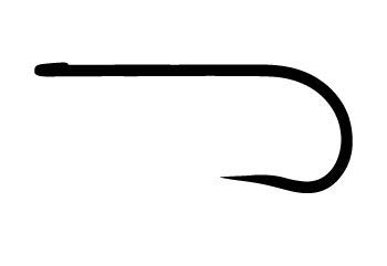 Barbless Streamer Wave Hook H970BL - Premium Fly Fishing Hooks for Trout, Bass & Salmon - Perfect for Fly Tying & Catch & Release Fishing