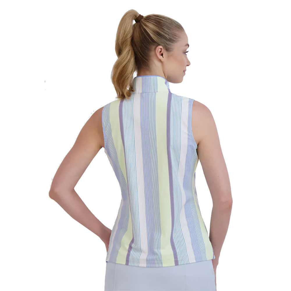 Fairway & Greene Maxwell Sleeveless Women's Golf Polo Shirt - Moisture-Wicking Athletic Top for Summer Golfing & Tennis