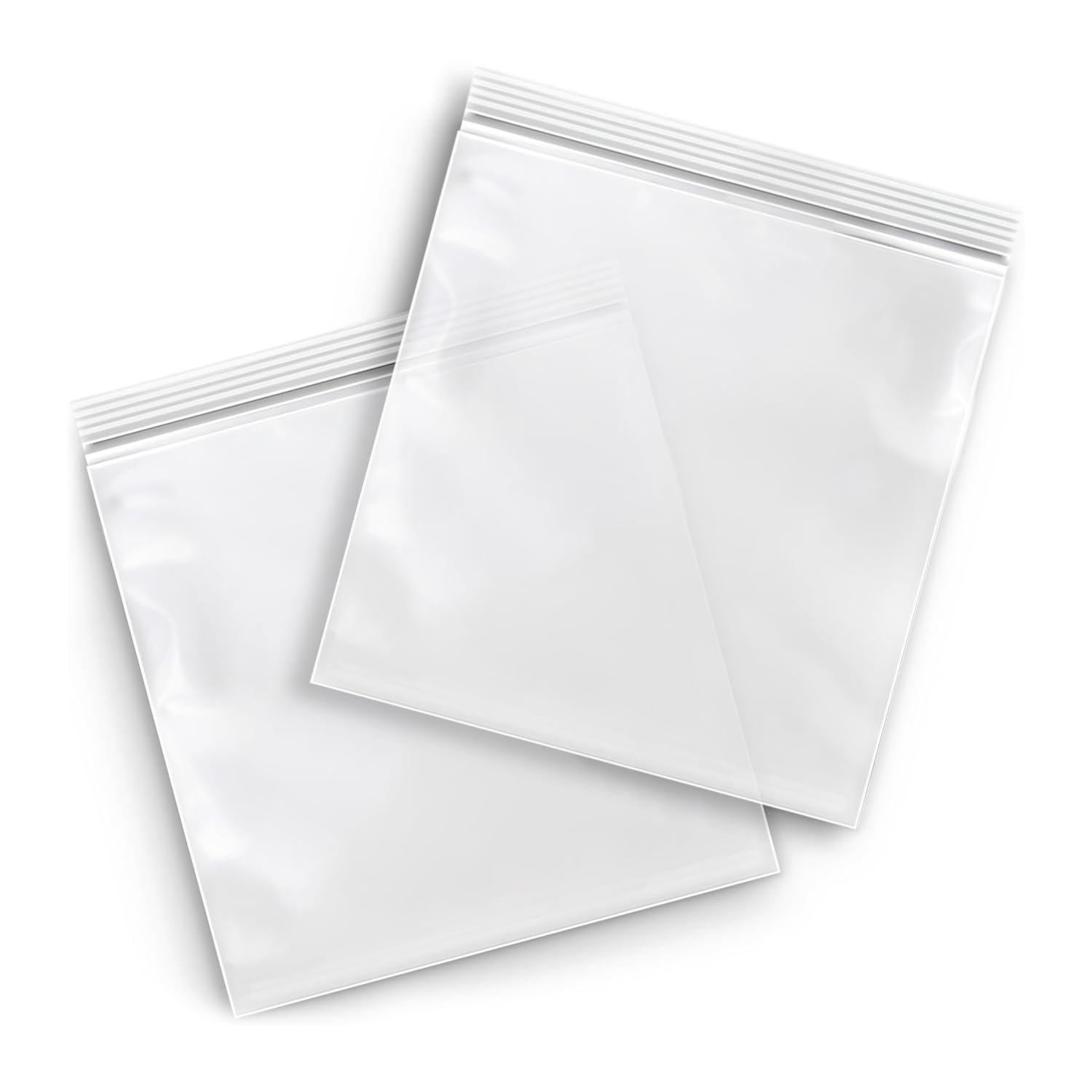 Premium 4x8 Inch Resealable Zipper Plastic Bags - 4 Mil Thick Clear Storage Bags (Pack of 1000) | Food Safe, Organizing Snacks, Crafts & Small Parts | Perfect for Kitchen, Office & Travel Use