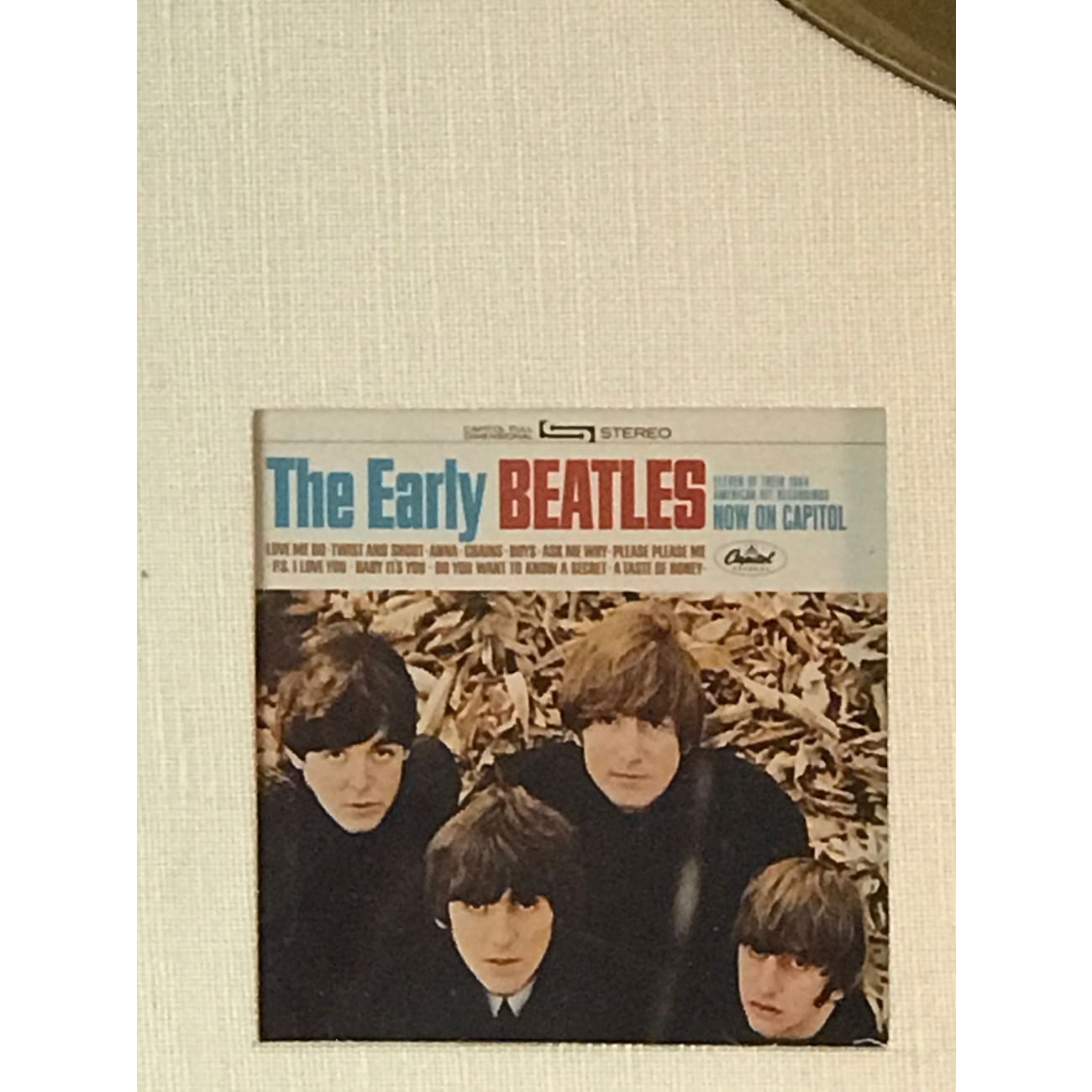 The Beatles - The Early Beatles RIAA Gold Album Award Presented to The Beatles | Rare Collectible Music Memorabilia for Beatles Fans & Music Enthusiasts | Perfect for Display in Home, Office or Music Studio