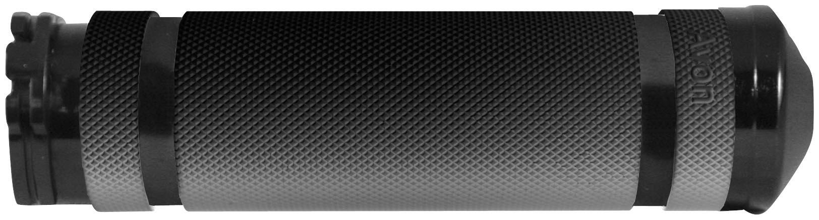 Avon Grips Black Air-SS Motorcycle Grips AIR-99-ANO-FLY - Premium Comfort for Harley, Honda & Cruiser Bikes - Ideal for Long Rides & Hot Weather Riding