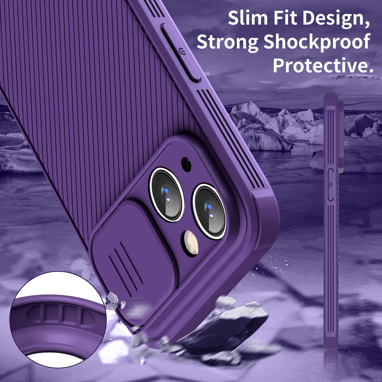 Hitaoyou Magnetic Case for iPhone 14 (6.1
