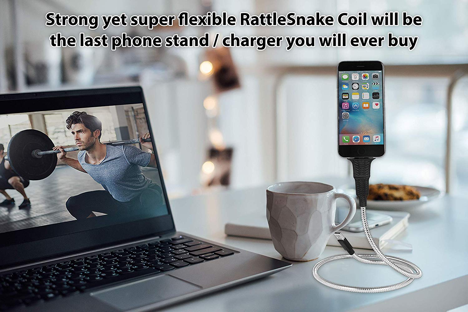 Rattle Snake Coil - Durable and Flexible Spring for DIY, Home Repair, and Outdoor Use - Perfect for Garden, Camping, and Automotive Applications