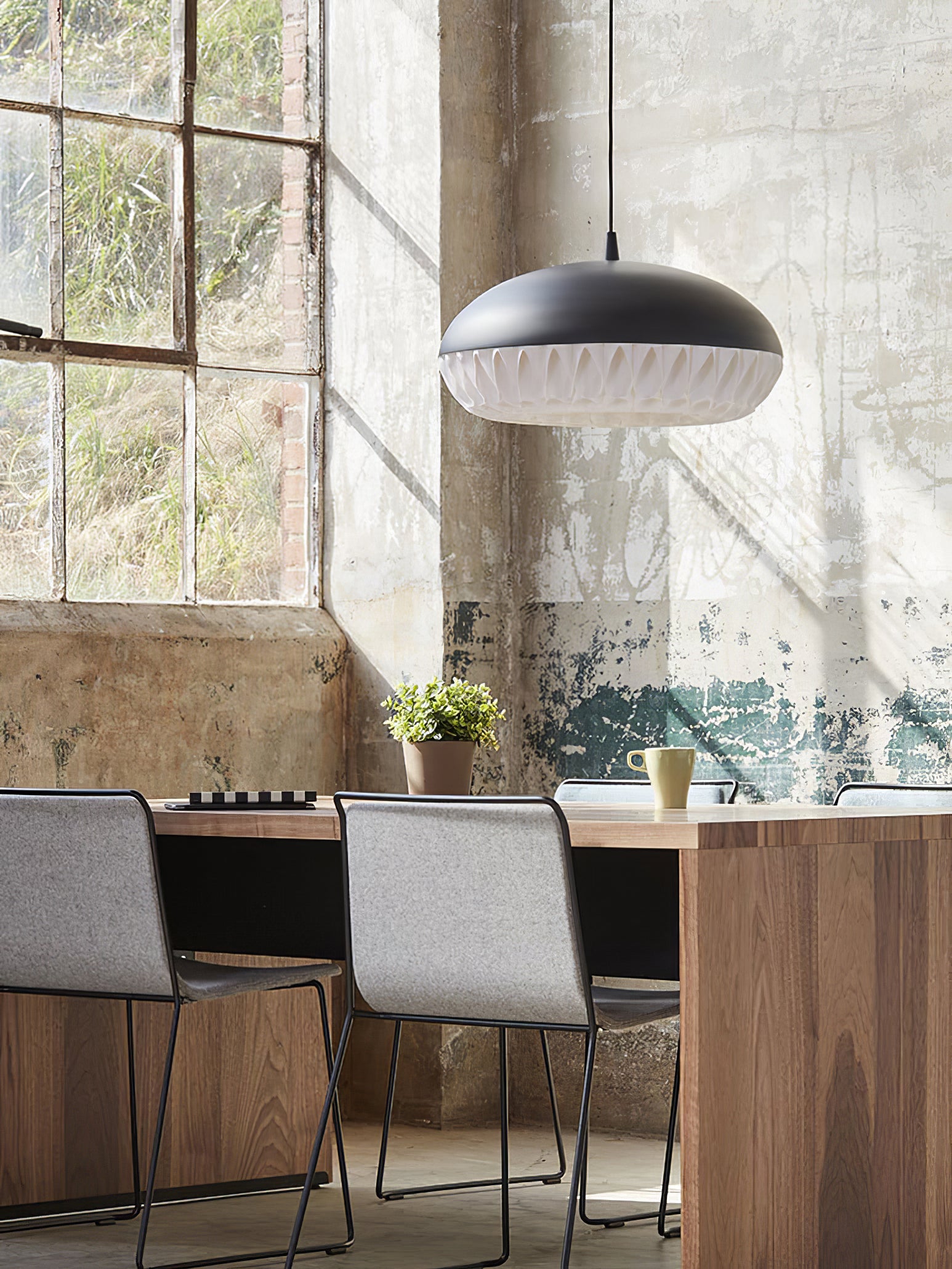Aeon Rocket Pendant Light - Modern Industrial Ceiling Lighting Fixture for Kitchen Island, Dining Room, Bedroom & Living Room Decor