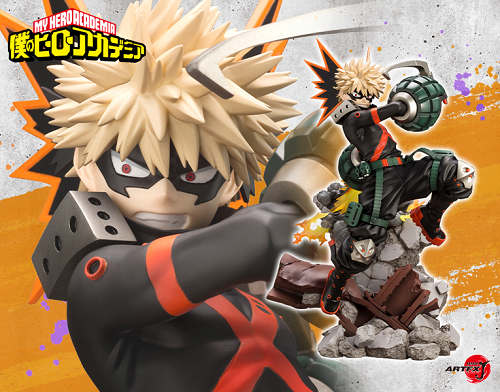 ARTFX 1/8 Scale My Hero Academia Katsuki Bakugo Ver. 2 Anime Figure - Collectible Statue for Display & Home Decor