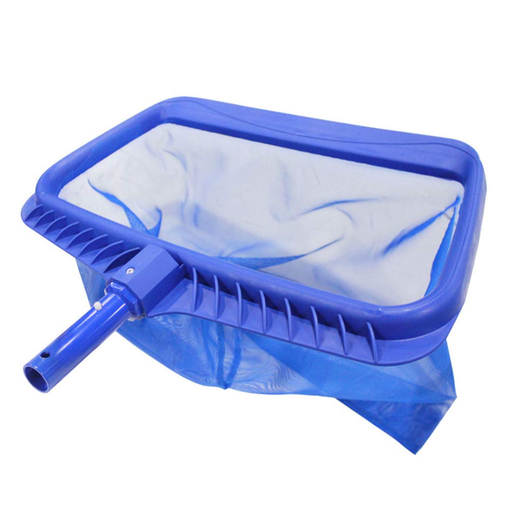 iplusmile Heavy Duty Swimming Pool Leaf Skimmer Net with Deep Bag - Durable Pool Rake for Cleaning Leaves & Debris from Pools, Hot Tubs, Spas, Fountains - Perfect for Backyard, Garden & Outdoor Water Maintenance