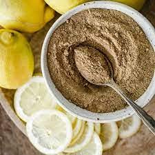 Yamkay Lemon Peel Powder (Citrus Limon) 100g - Natural Face Care for Glowing Skin, Brightening & Exfoliating - Perfect for DIY Face Masks & Skin Treatments