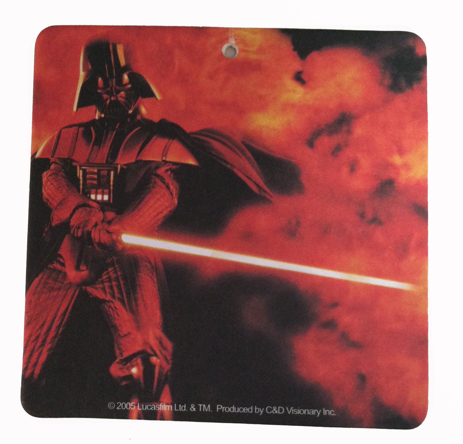 Star Wars Darth Vader Car Air Freshener - Red LED Light Scented Freshener for Vehicles, Home & Office | Perfect for Cars, Trucks, Closets & Gifts