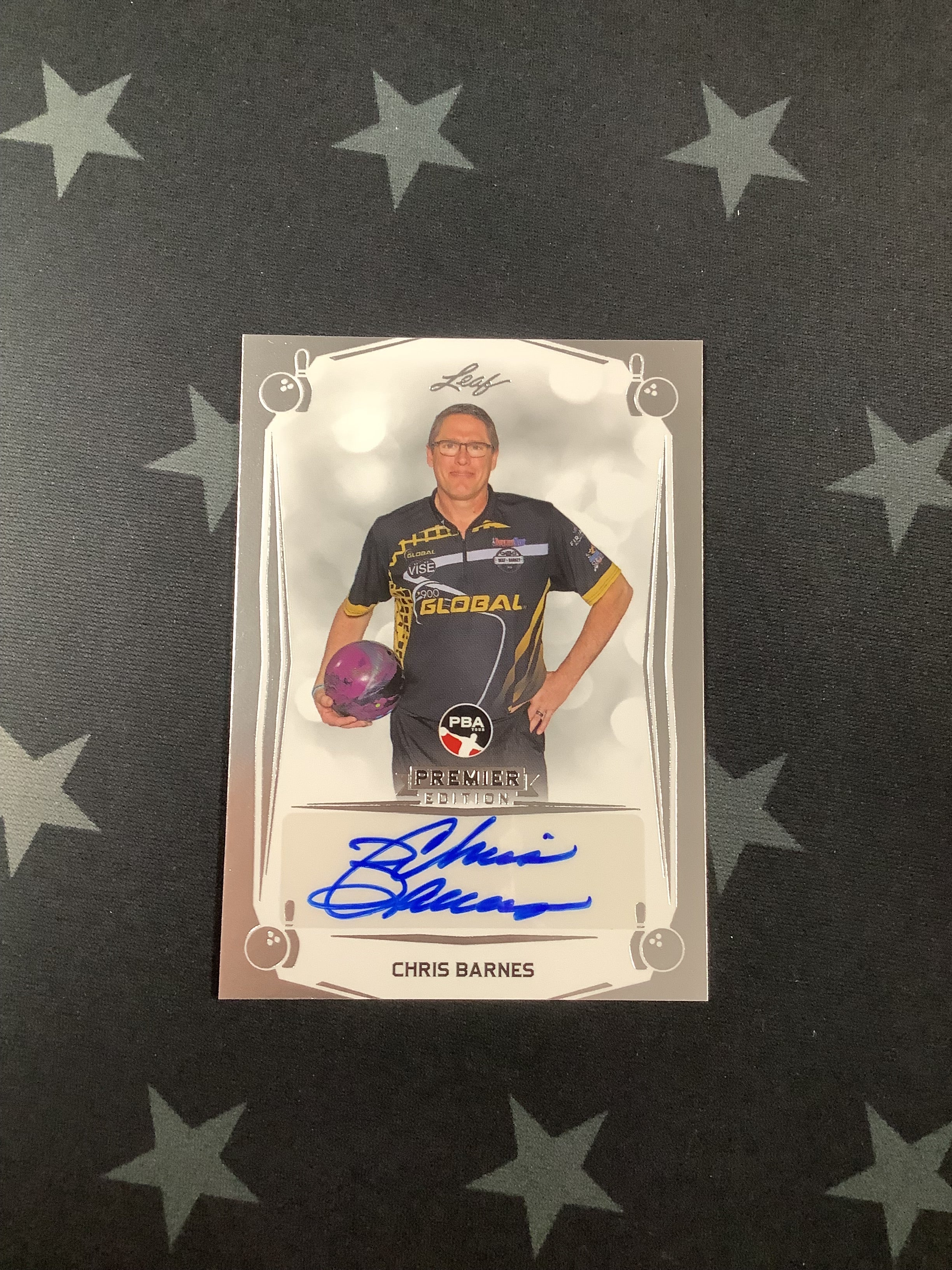 2023 LEAF PREMIER EDITION PBA CHRIS BARNES BASE AUTO #BA CBI - Authentic Basketball Trading Card for Collectors & Fans - Perfect for Sports Memorabilia Collections, Gifts, and Display