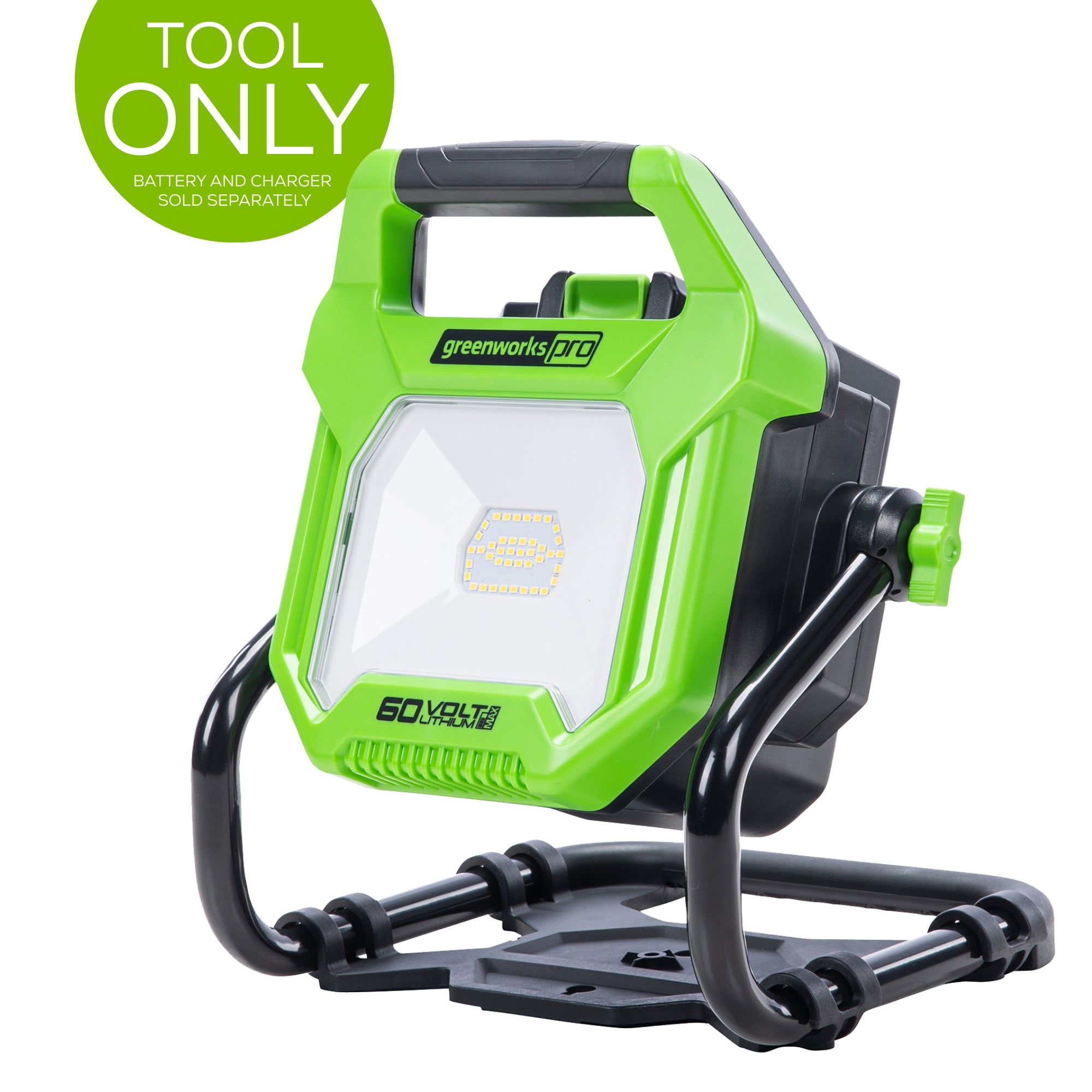 60V AC/DC 2500 Lumen LED Work Light - Heavy Duty Portable Job Site Lighting for Construction, Auto Repair, Emergency & Outdoor Use