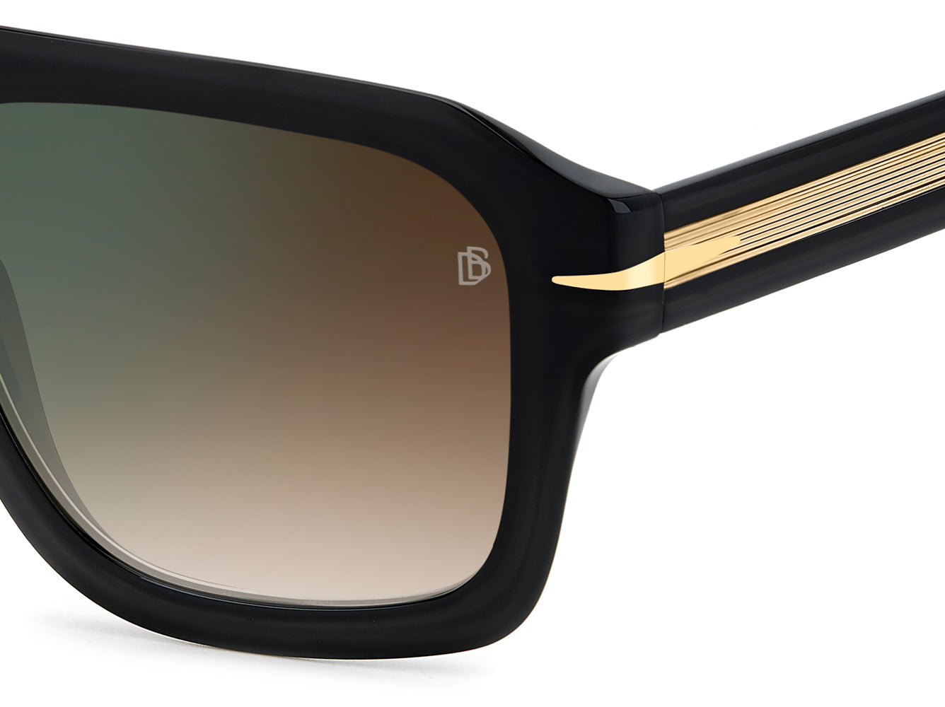 David Beckham DB7127/S Men's Sunglasses - Polarized UV Protection Aviator Style for Driving, Outdoor Sports & Fashion
