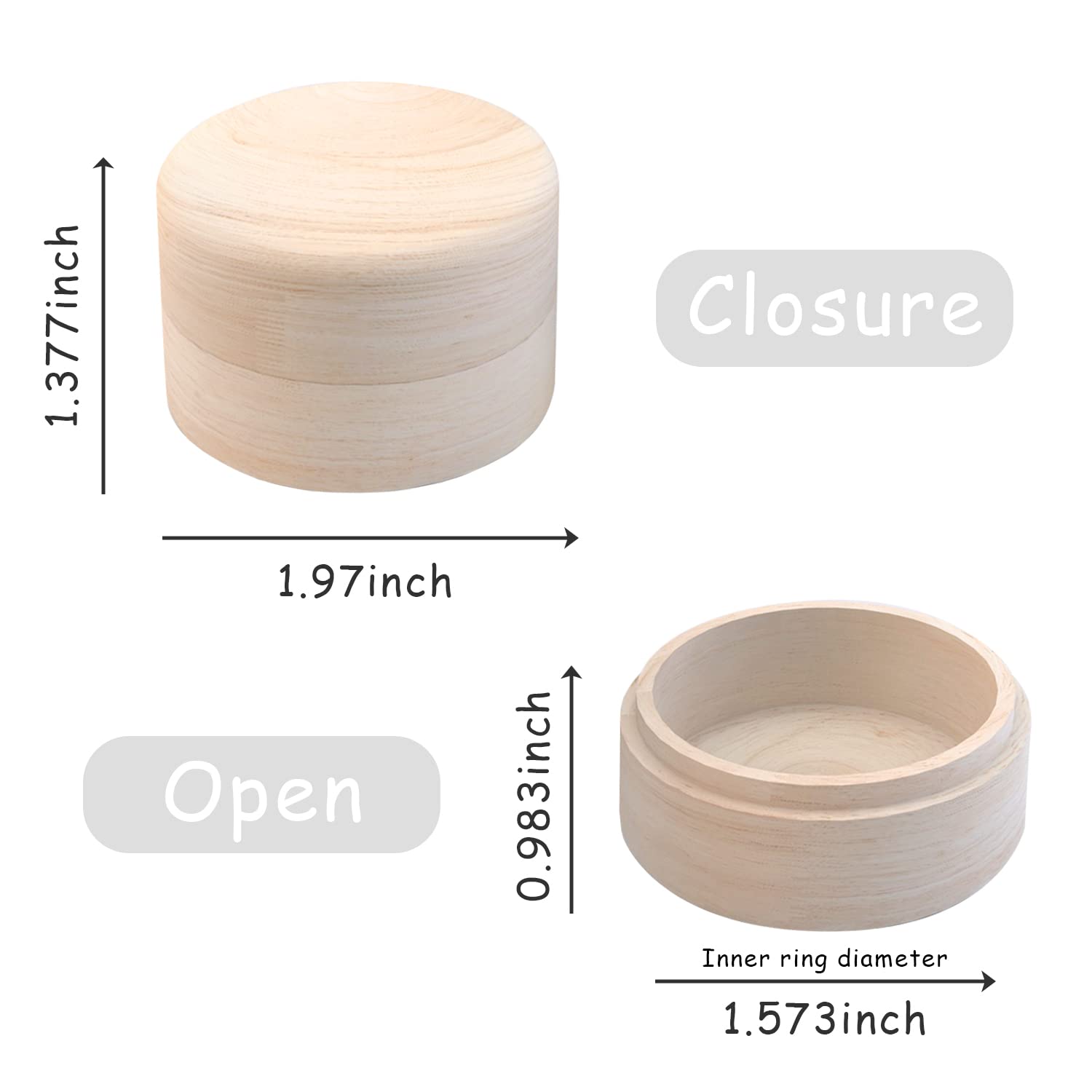 Tooth Fairy Box for Kids - Wooden Keepsake Storage Box with 3D Tooth for Lost Teeth | Cute Tooth Container for Boys & Girls | Perfect for Placing Under Pillow at Night | Great Gift Idea for First Lost Tooth