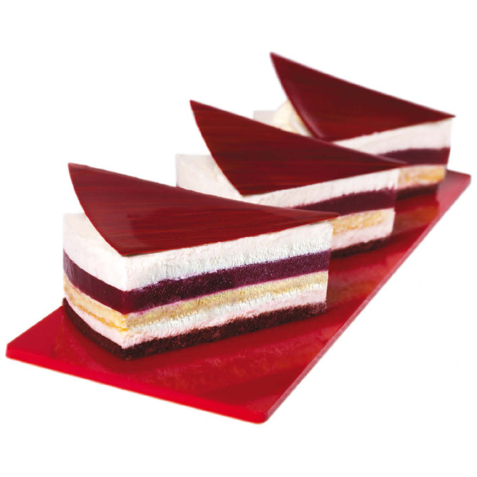 Premium Cake Slice Frame & Mold - 3.7oz Non-Stick Baking Tool for Perfect Cake Slices - Ideal for Birthday Cakes, Wedding Cakes & Dessert Presentation
