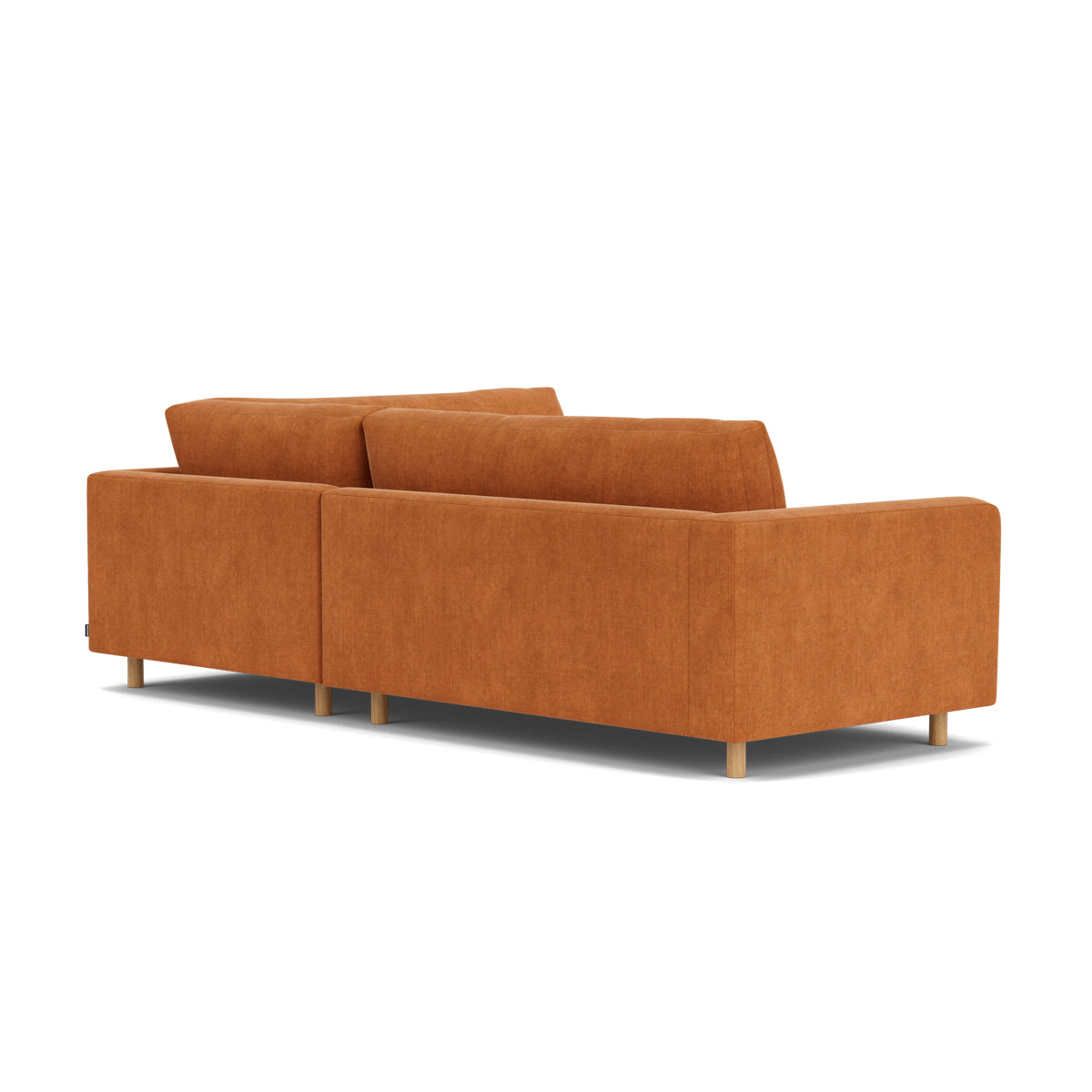Douglas Fabric Right Corner Sofa - Modern L-Shaped Sectional Couch for Living Room, Small Spaces & Apartments | Comfortable Upholstered Furniture for Family Gatherings & Movie Nights