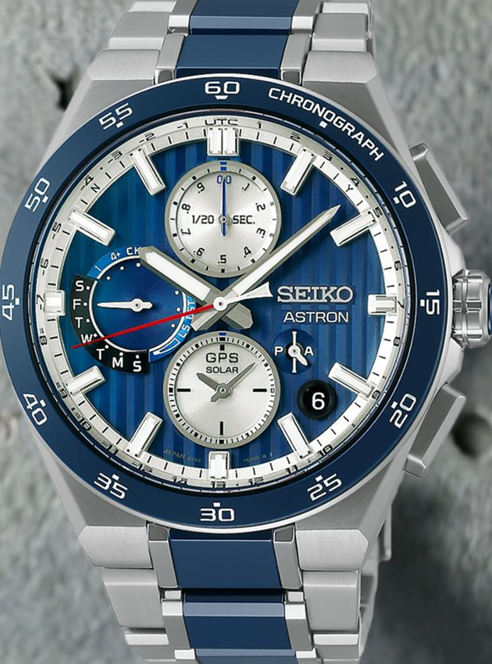 SEIKO Astron GPS Solar Watch SBXC181 - Japanese Made JDM Men's Luxury Timepiece for Travel, Business & Outdoor Adventures