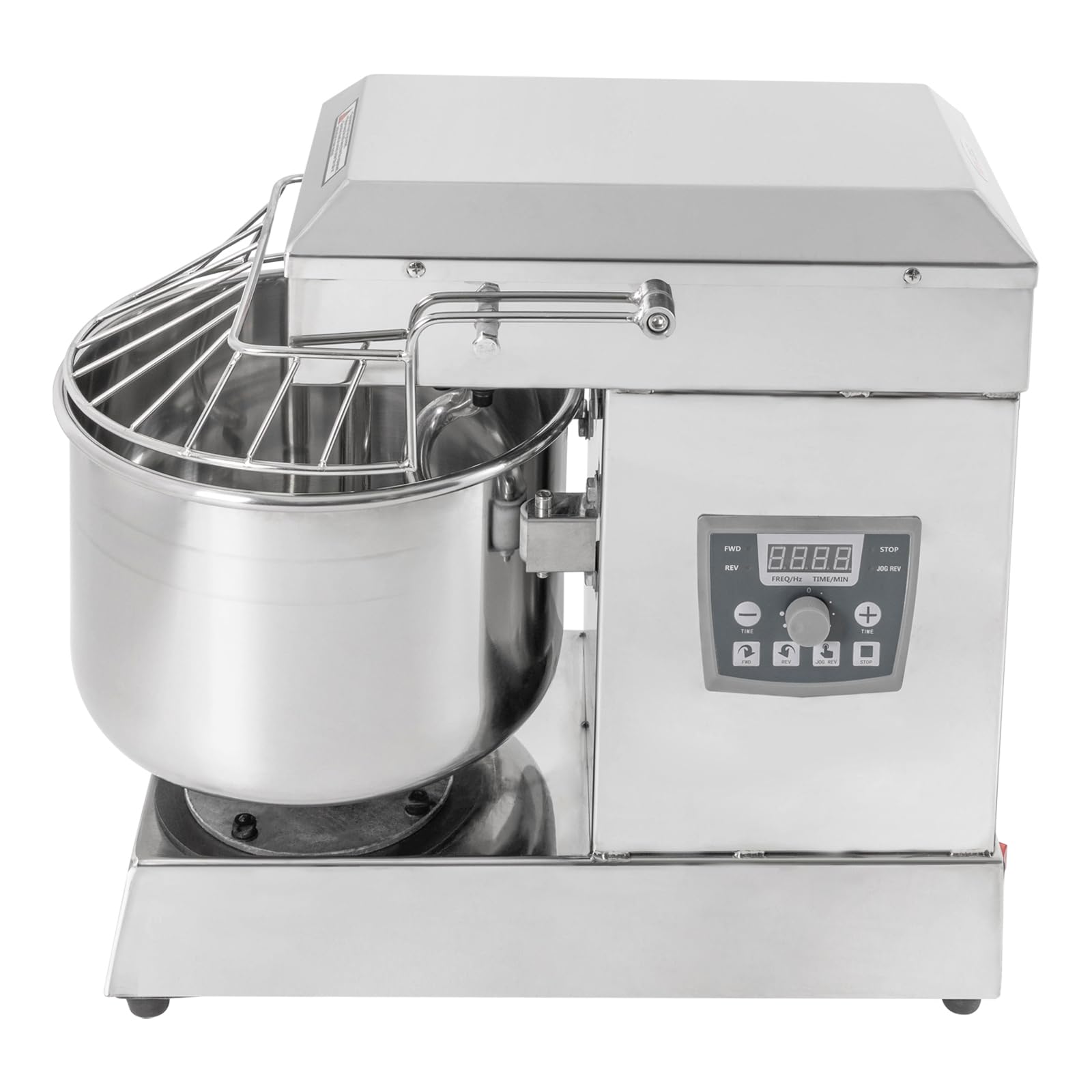 750W Commercial Food Mixer - 12Qt Stainless Steel Dough Kneading Machine for Bread, Pizza & Pastry | Heavy Duty Electric Mixer with Dual Rotating Blades | Perfect for Bakeries, Restaurants & Home Kitchens
