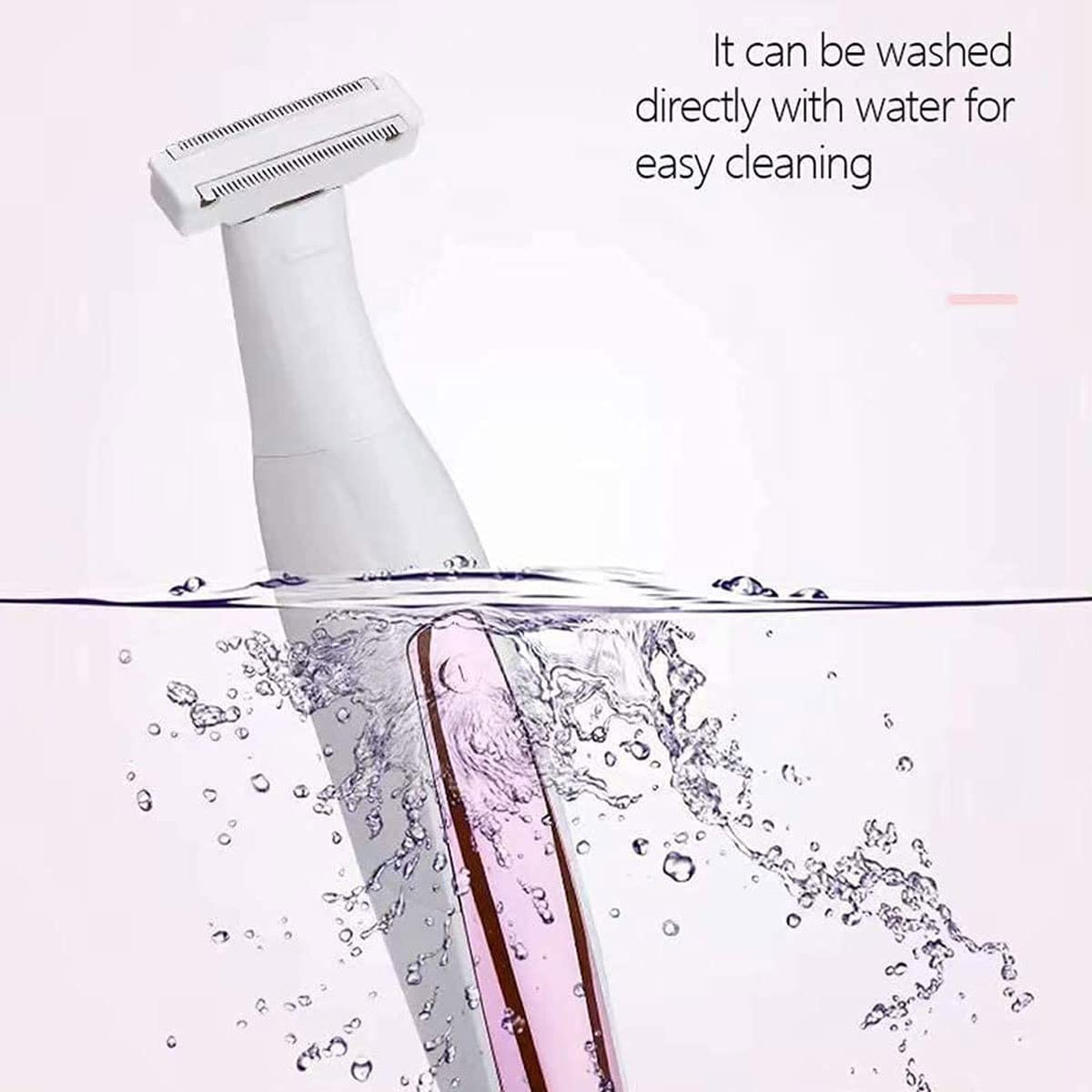 Best Women's Electric Shaver for Sensitive Skin - Cordless Rechargeable Wet/Dry Bikini Trimmer with Pop-Up Detailer | Smooth Shaving for Legs, Underarms & Bikini Area at Home or Travel