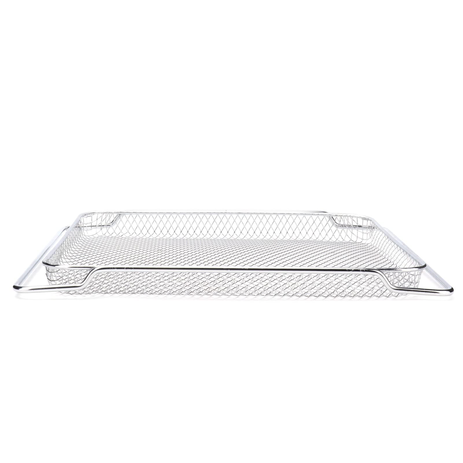 Rosvola Stainless Steel Oven Rack - Heavy Duty Baking & Grilling Rack with Non-Slip Feet, Dishwasher Safe for Easy Cleaning | Perfect for Cooling Cookies, Roasting Meats, and Filtering Oil in Kitchen