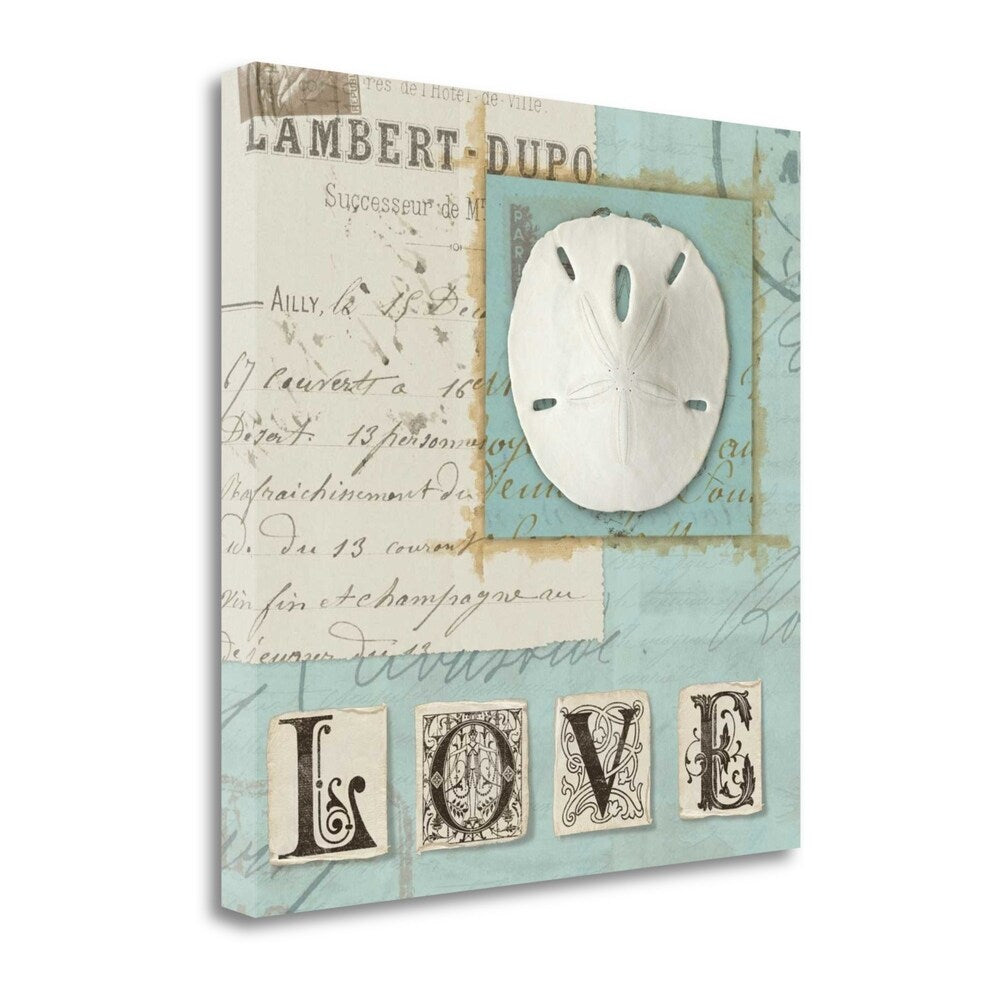Beach Journal Giclee Print on Gallery Wrap Canvas by Wild Apple Portfolio - Perfect for Coastal Home Decor, Beach House Wall Art & Nautical Themed Rooms
