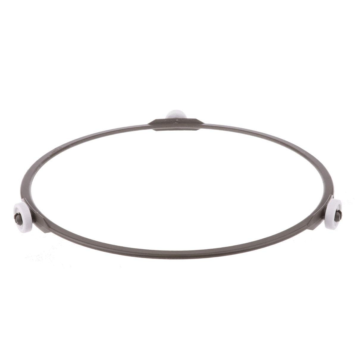 Aislor Microwave Turntable Ring - Replacement Rotating Roller Support Ring for Microwave Ovens - Compatible with Small & Large Glass Plate Trays (Brown, Small) - Perfect for Smooth & Quiet Microwave Turntable Rotation